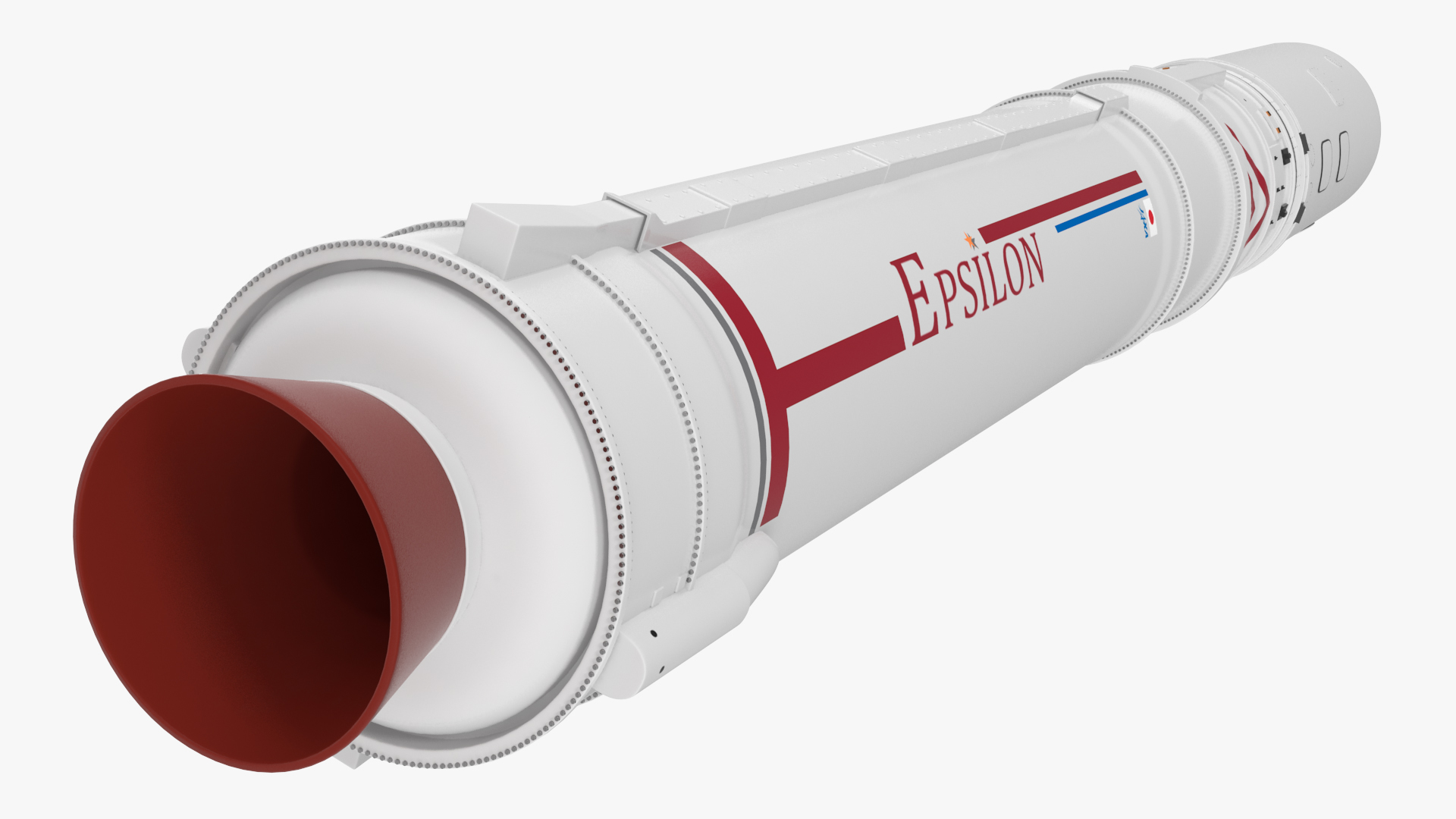 3D Japanese Epsilon Rocket model