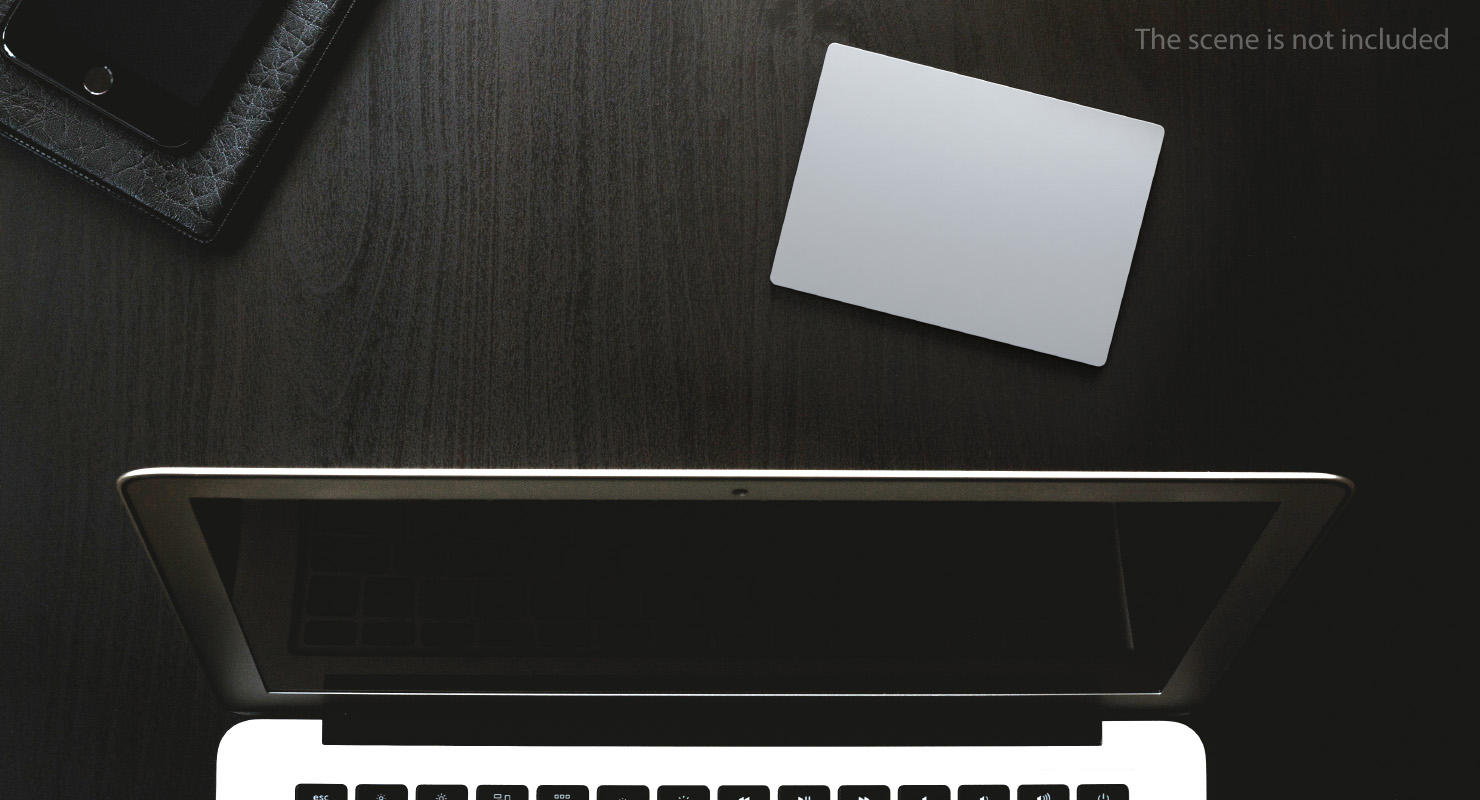 Apple Magic Trackpad 2 Silver 3D model