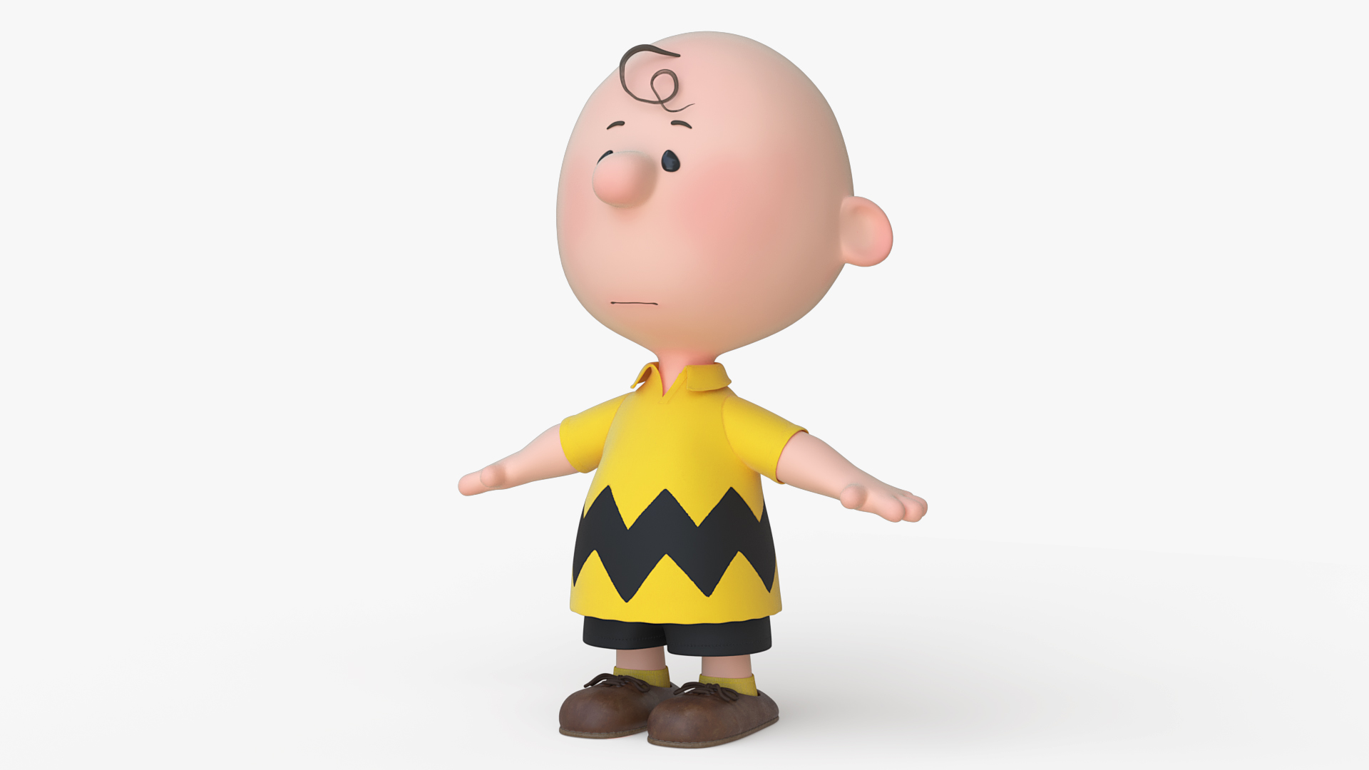 3D Charlie Brown model