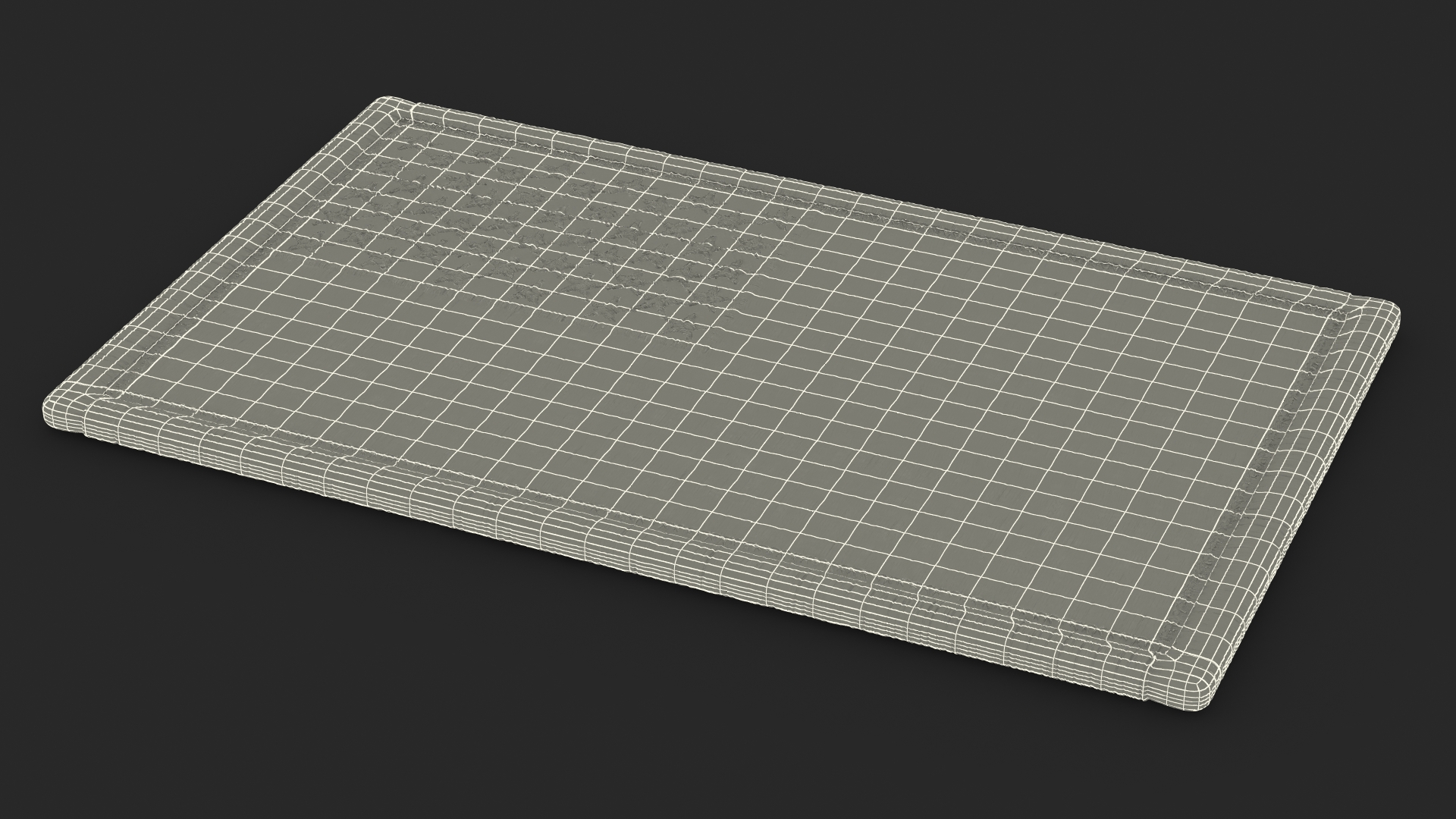 USA Flag Patch 3D model