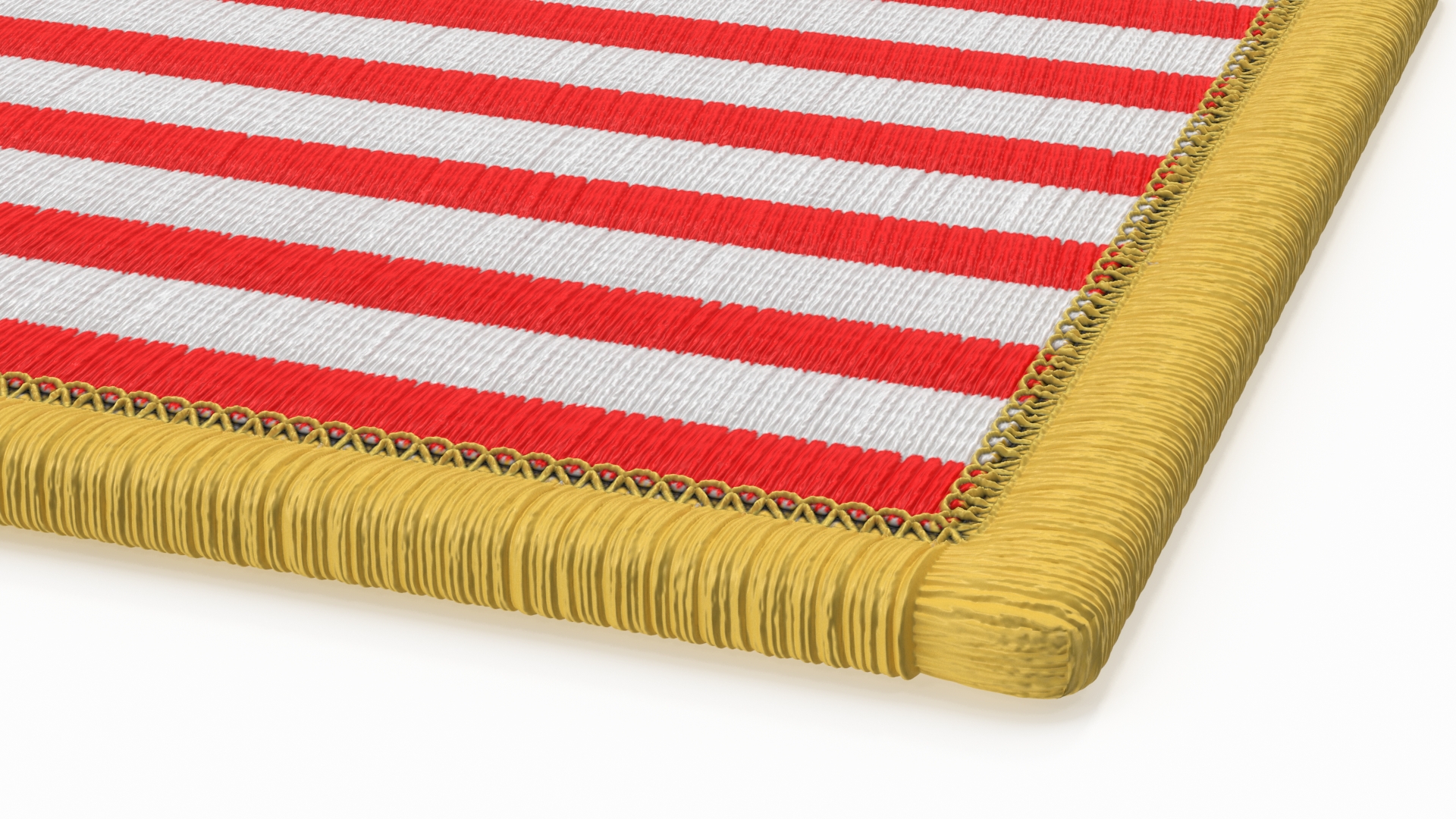 USA Flag Patch 3D model