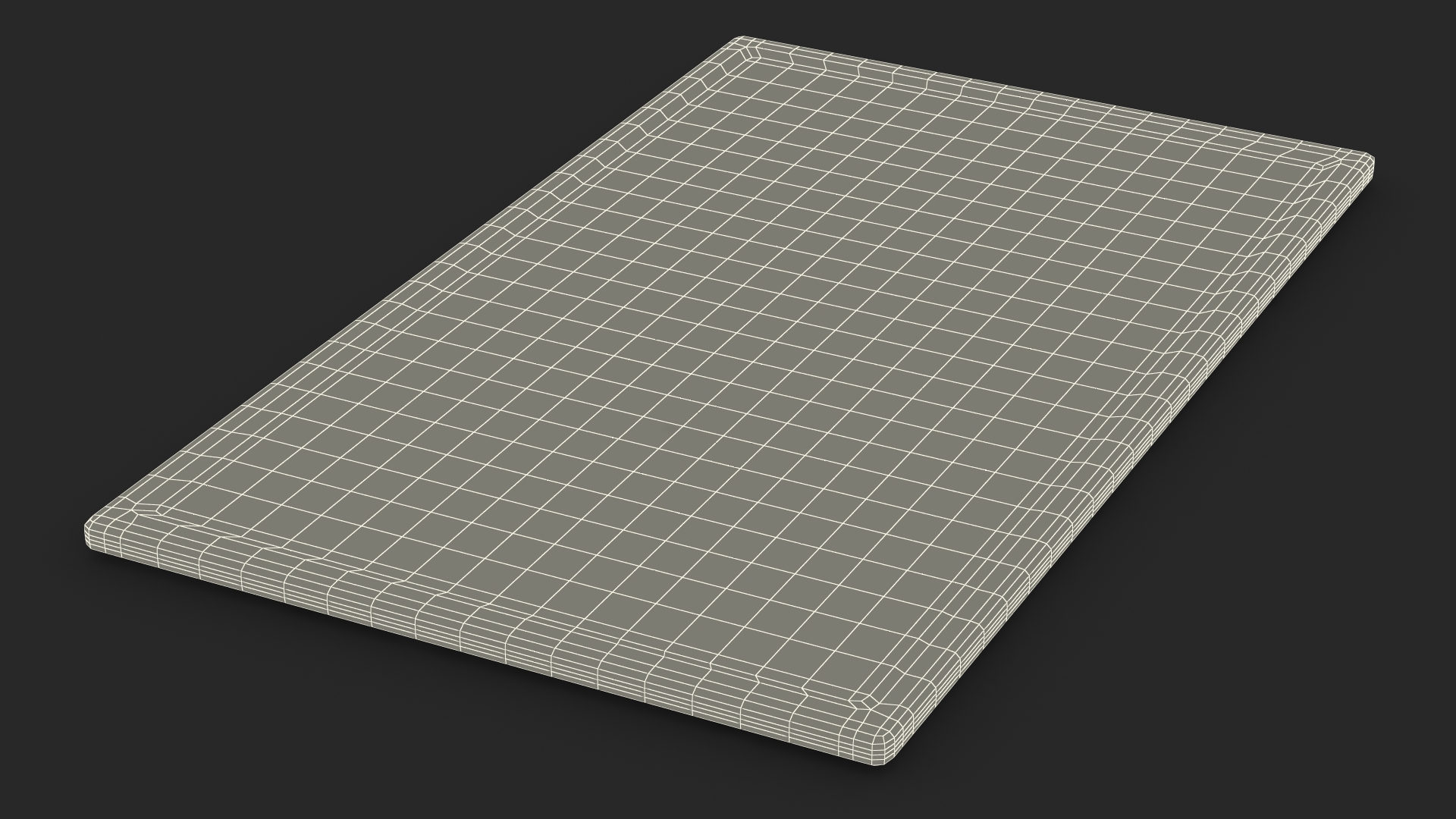 USA Flag Patch 3D model