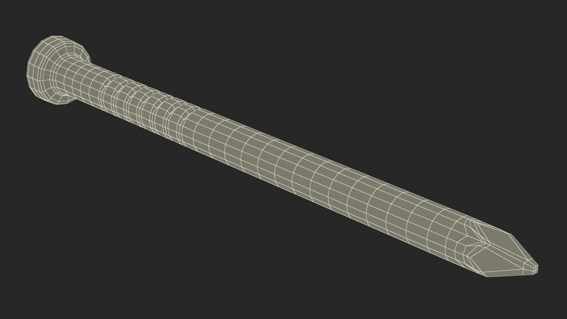 3D model Brad Nails
