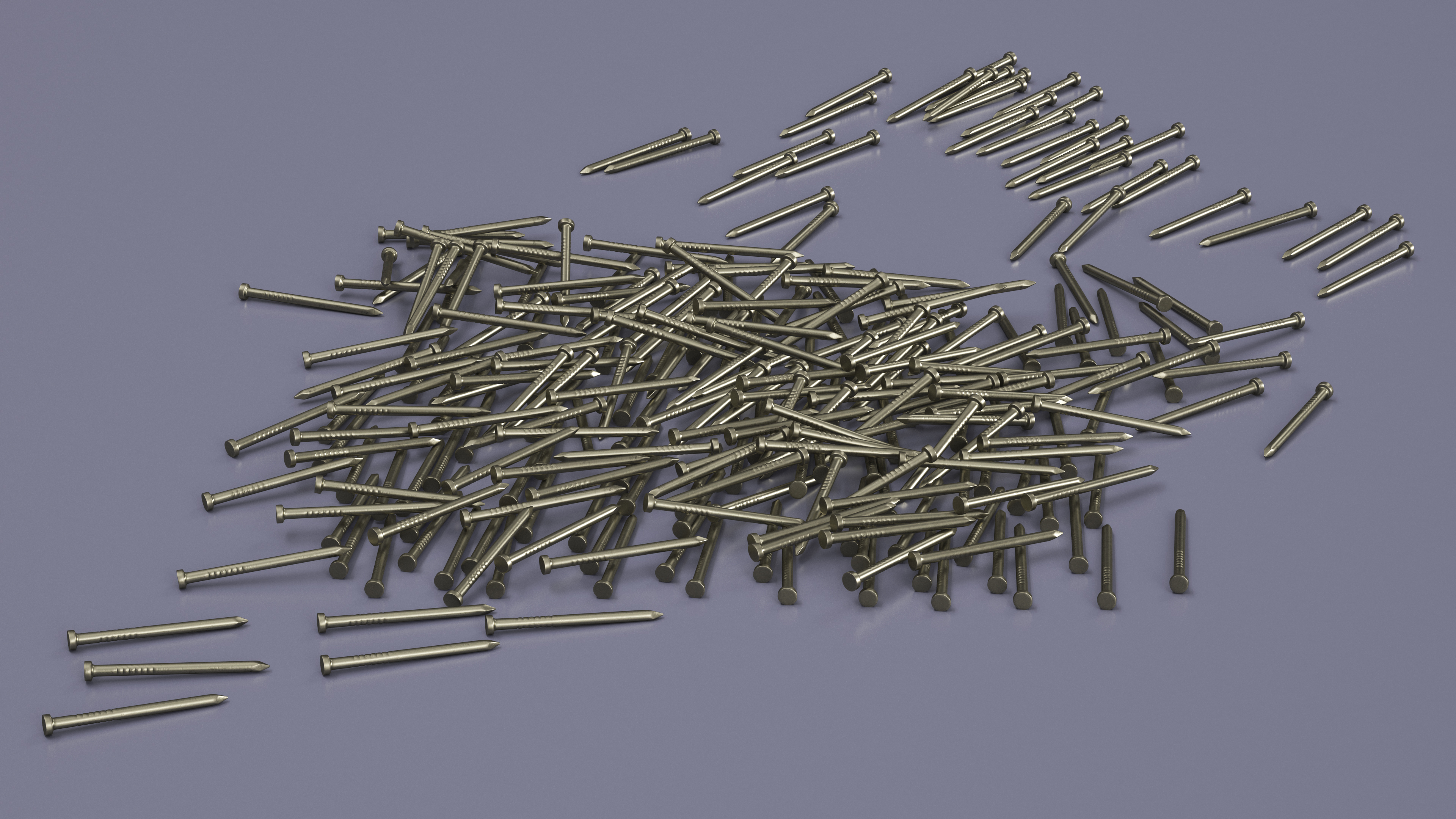 3D model Brad Nails