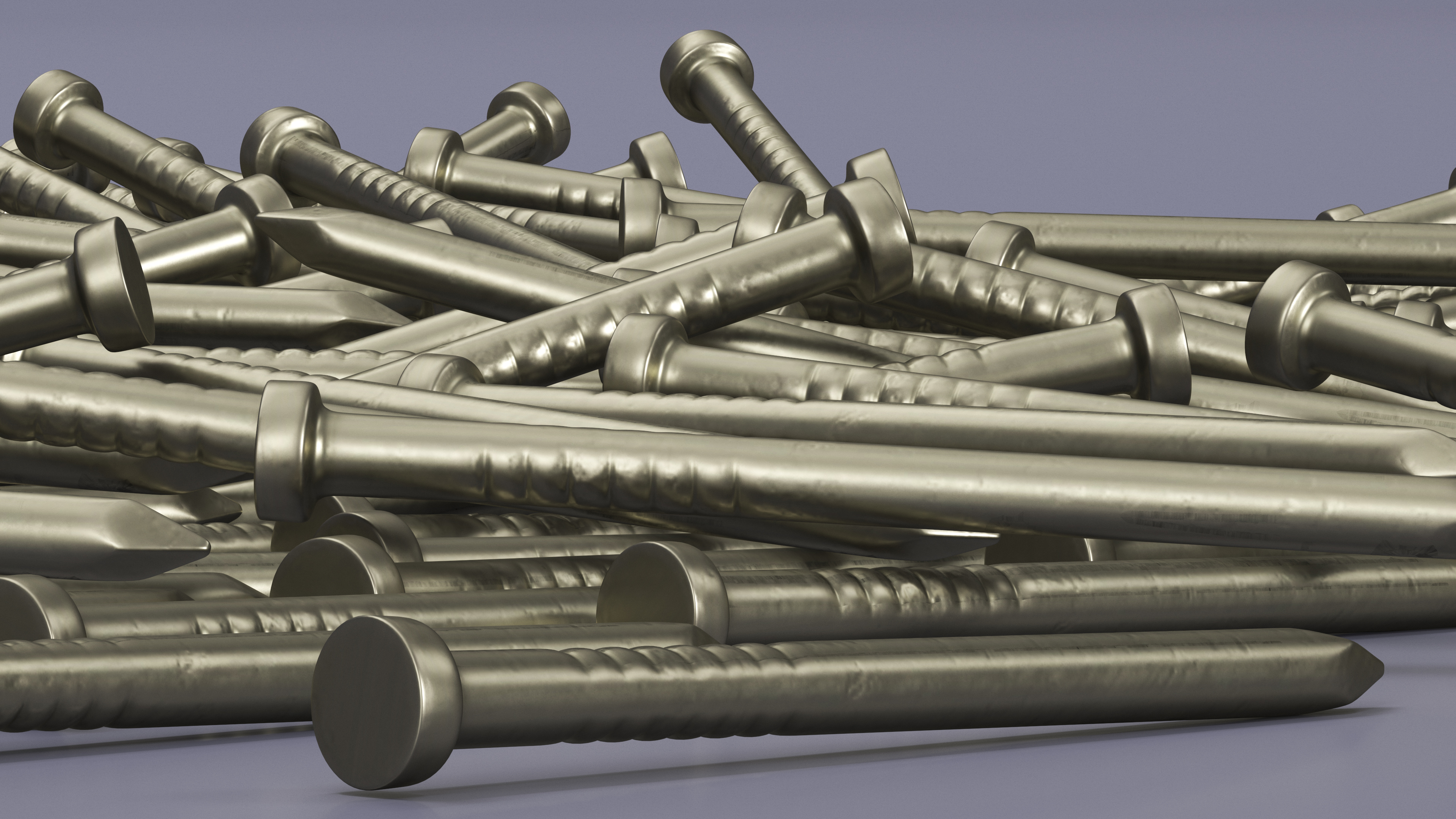 3D model Brad Nails