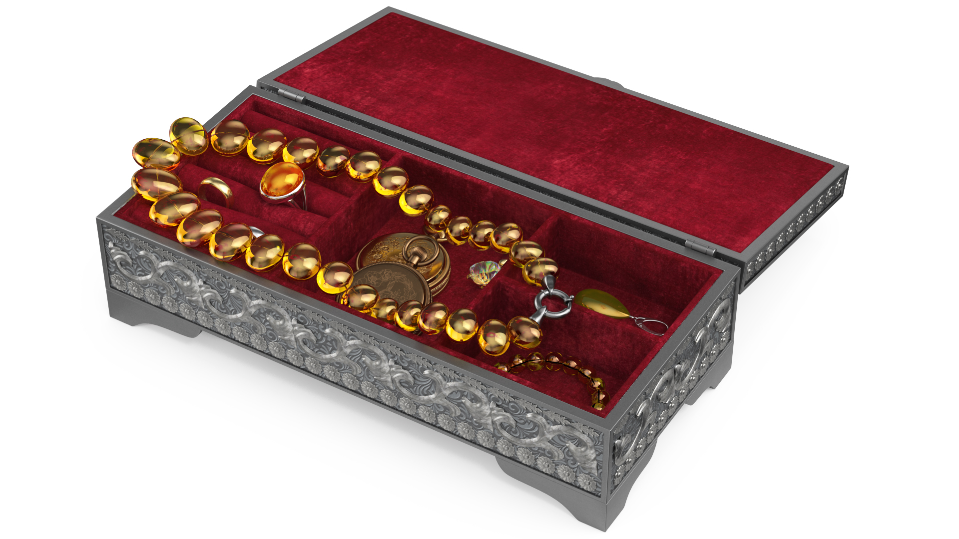 3D Jewelry Box Organizer