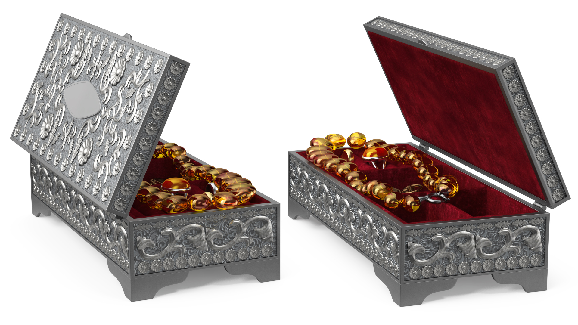3D Jewelry Box Organizer