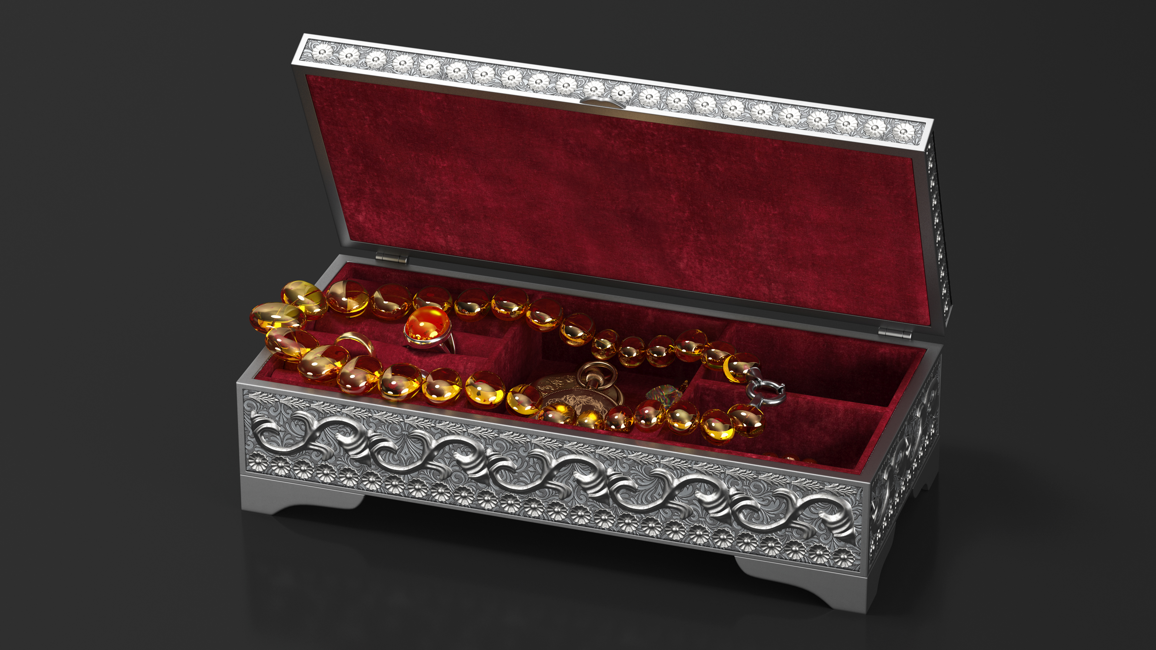 3D Jewelry Box Organizer