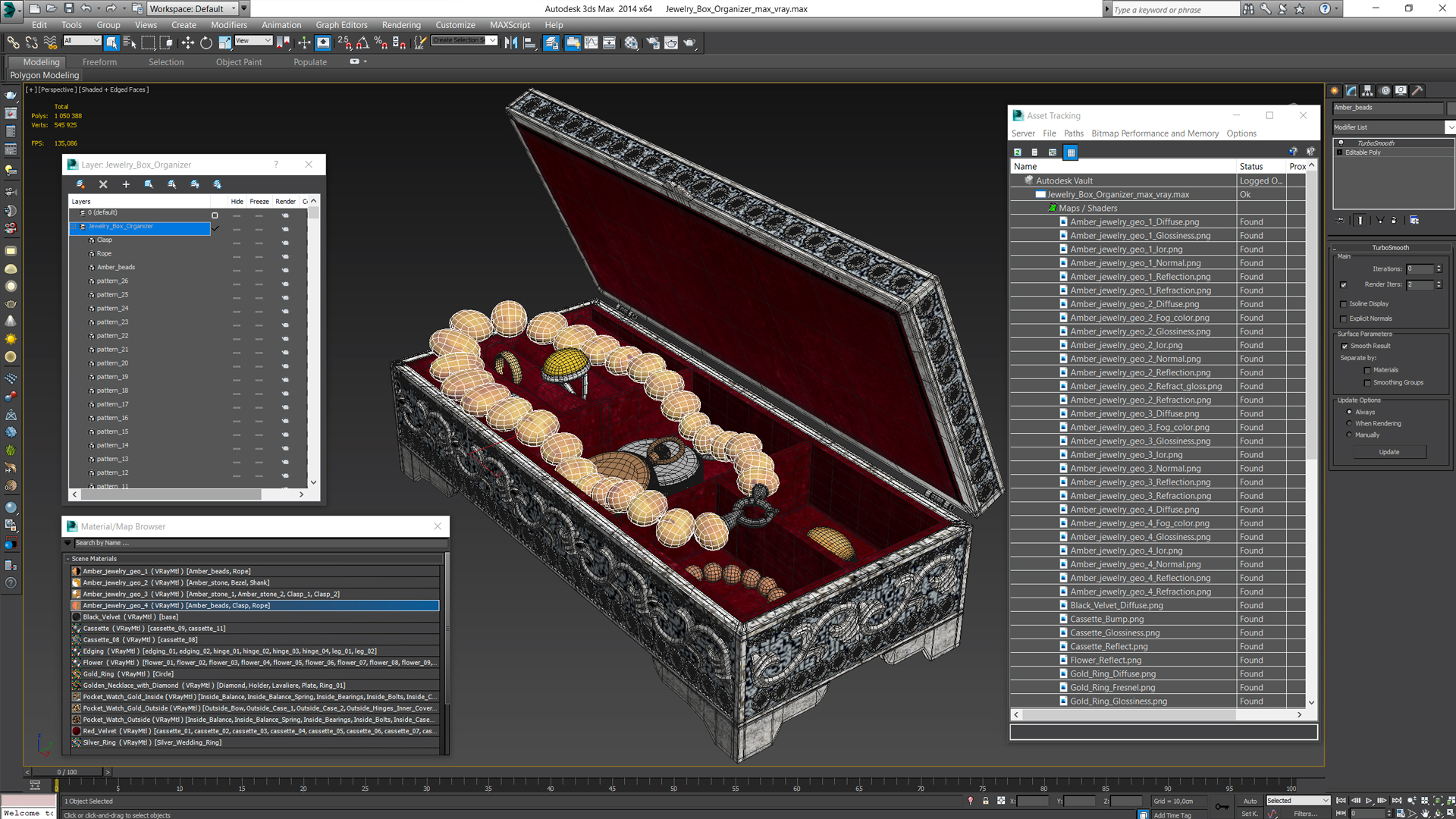 3D Jewelry Box Organizer