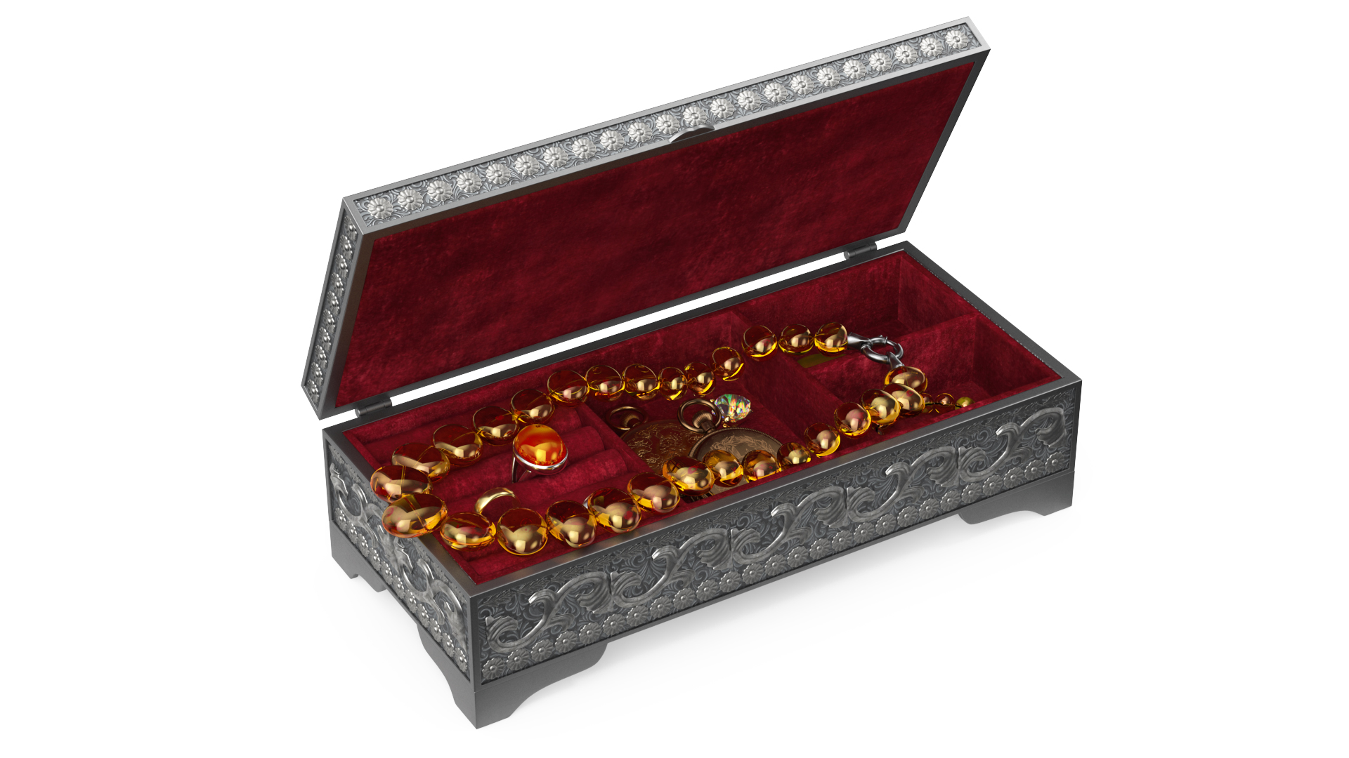 3D Jewelry Box Organizer
