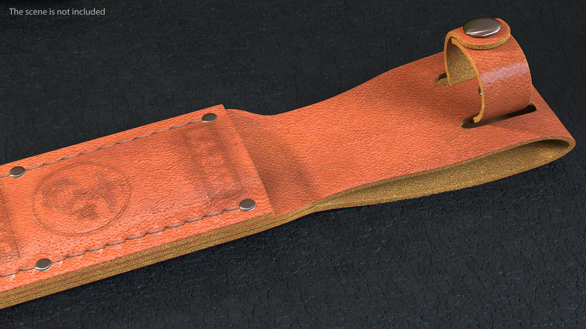 3D model Ka Bar USMC Mark II Utility Knife with Sheath
