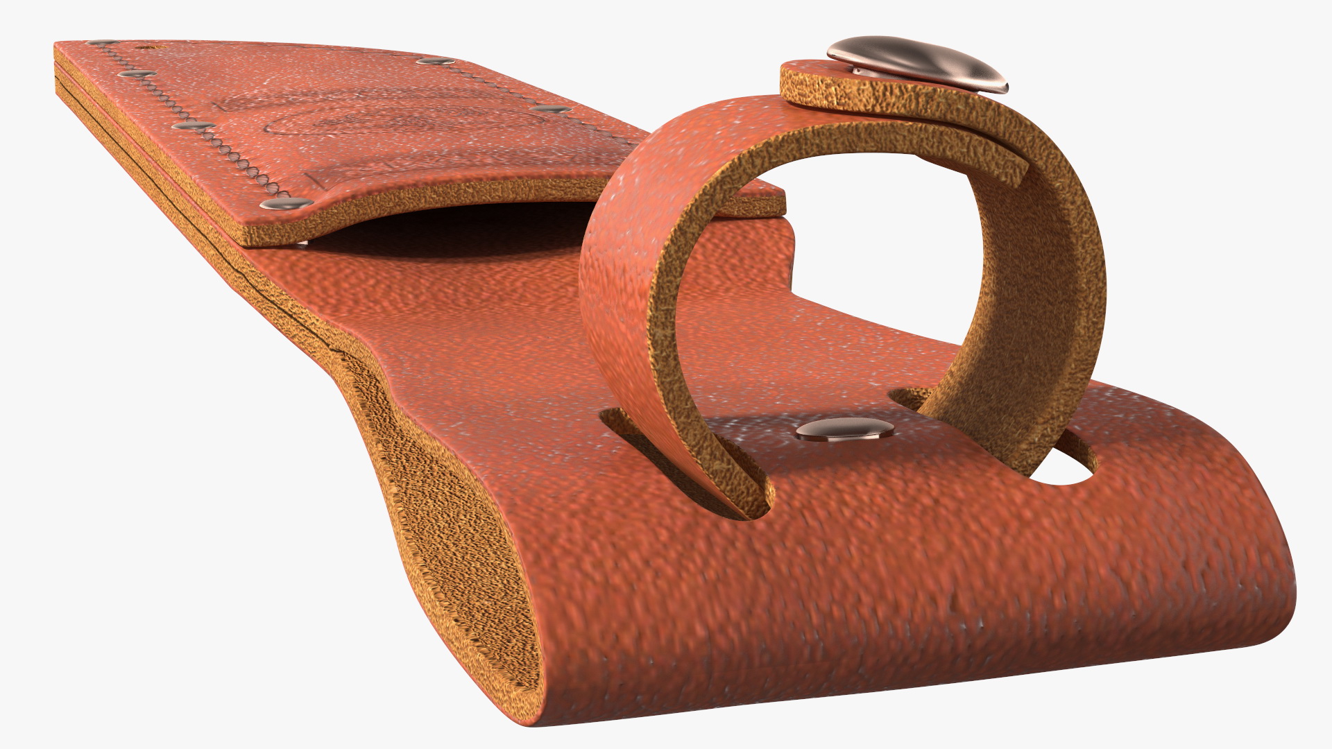 3D model Ka Bar USMC Mark II Utility Knife with Sheath
