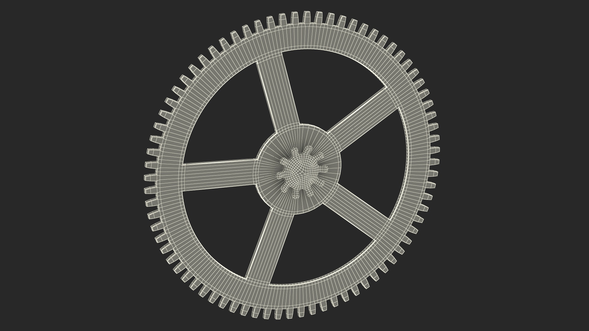 Clockwork Gear 3D model