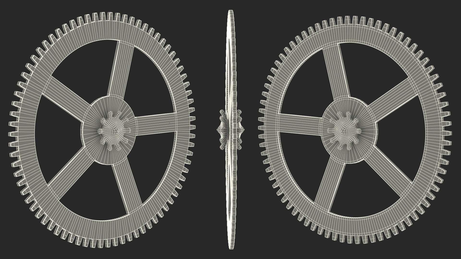 Clockwork Gear 3D model