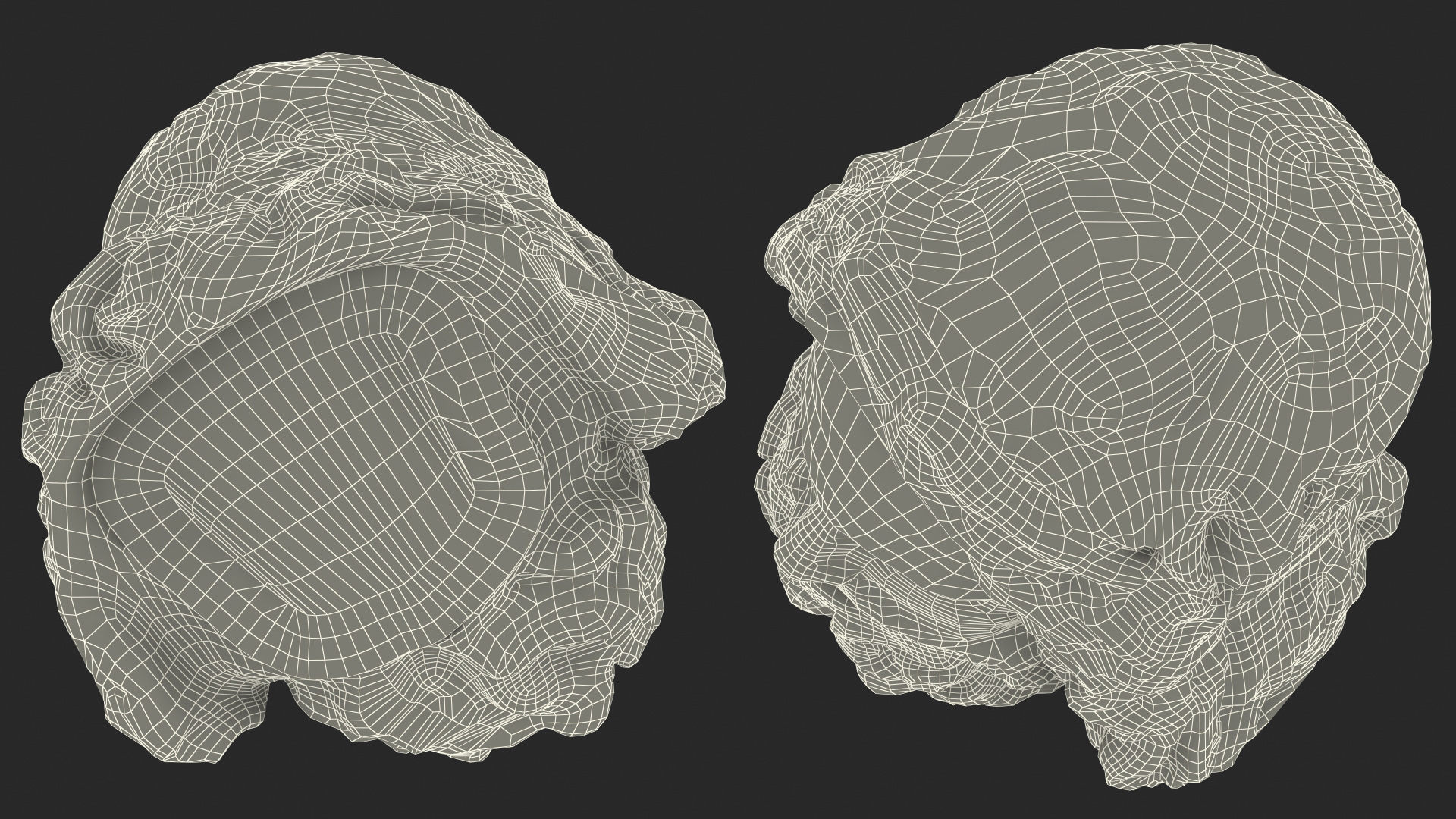 Zeus Head Sculpture 3D model