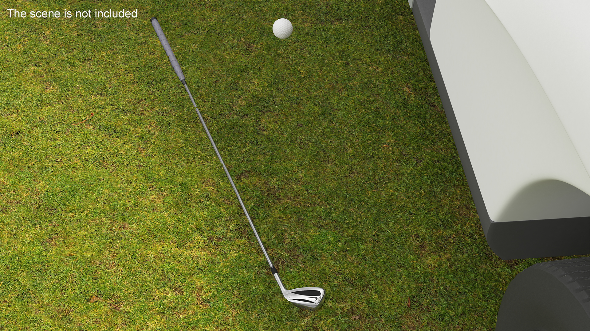 3D Golf Club 2 Iron