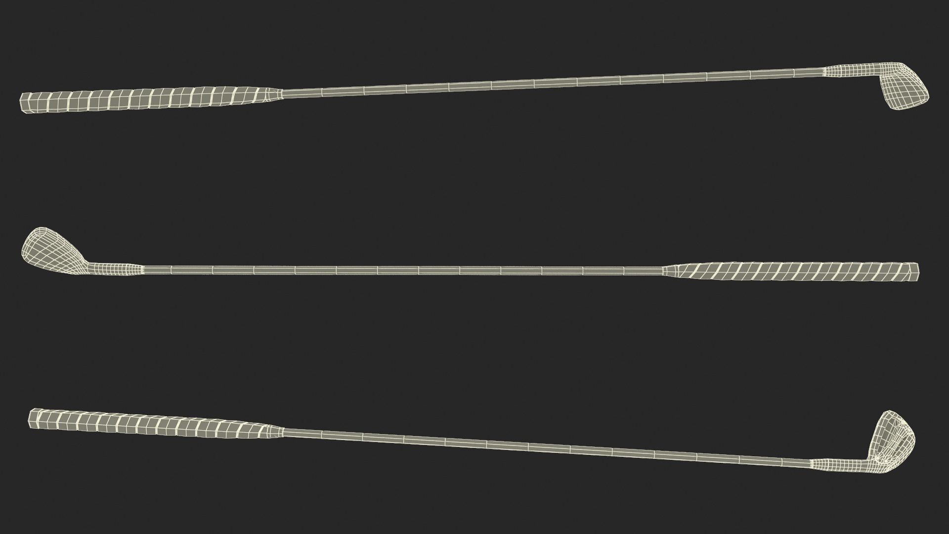 3D Golf Club 2 Iron