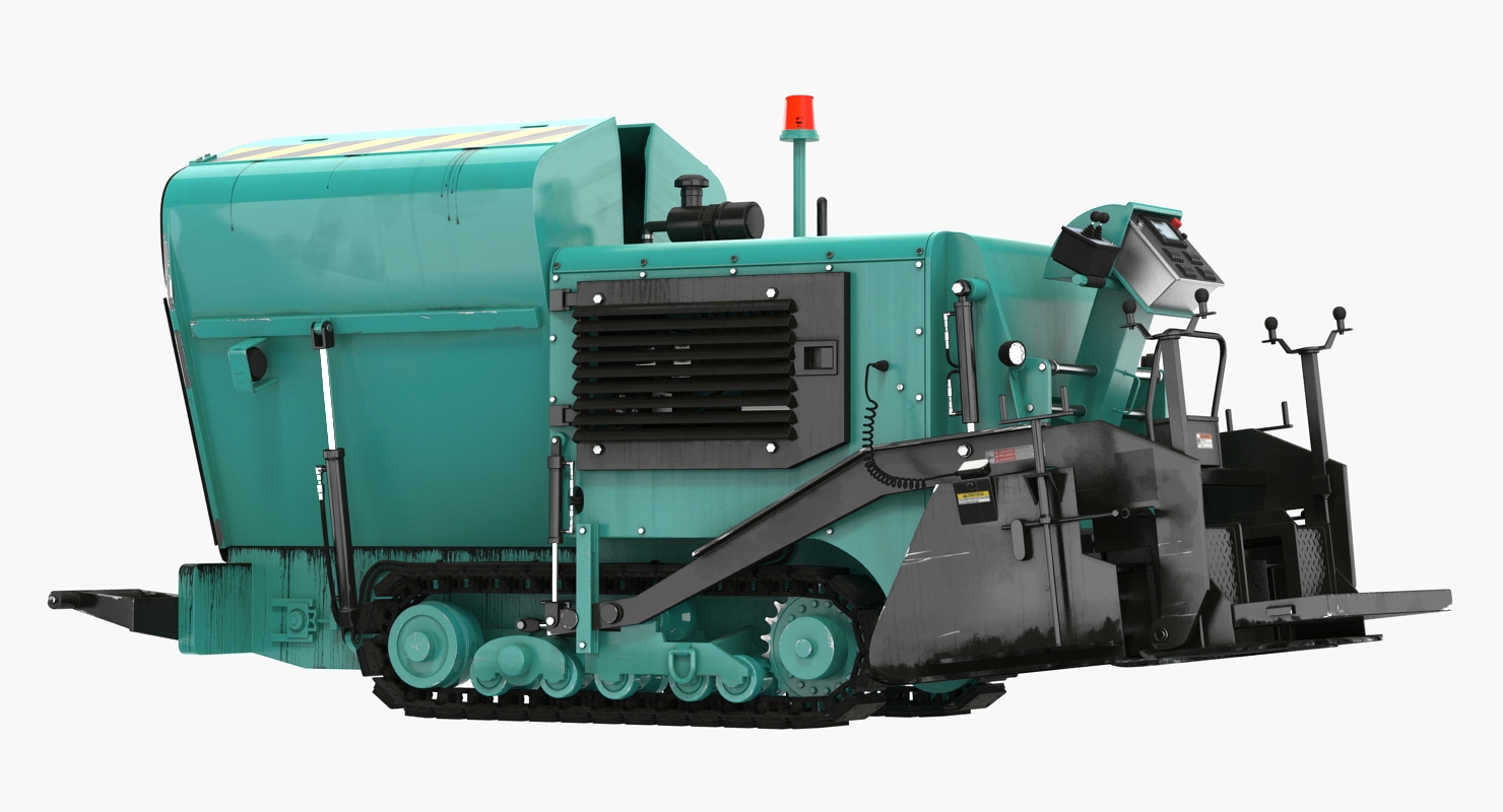 3D Paving Machine Folded