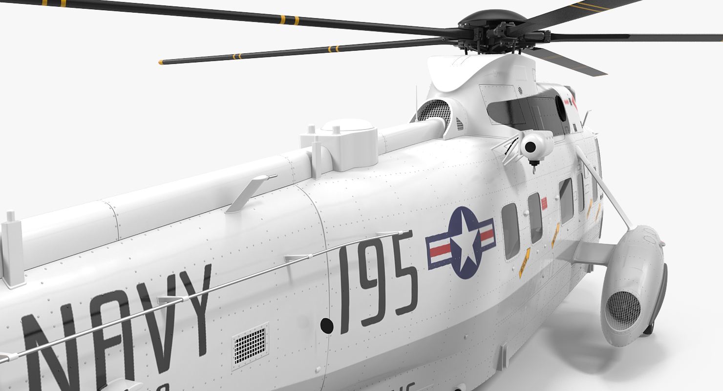 Sikorsky SH 3H Sea King USA Navy 3D