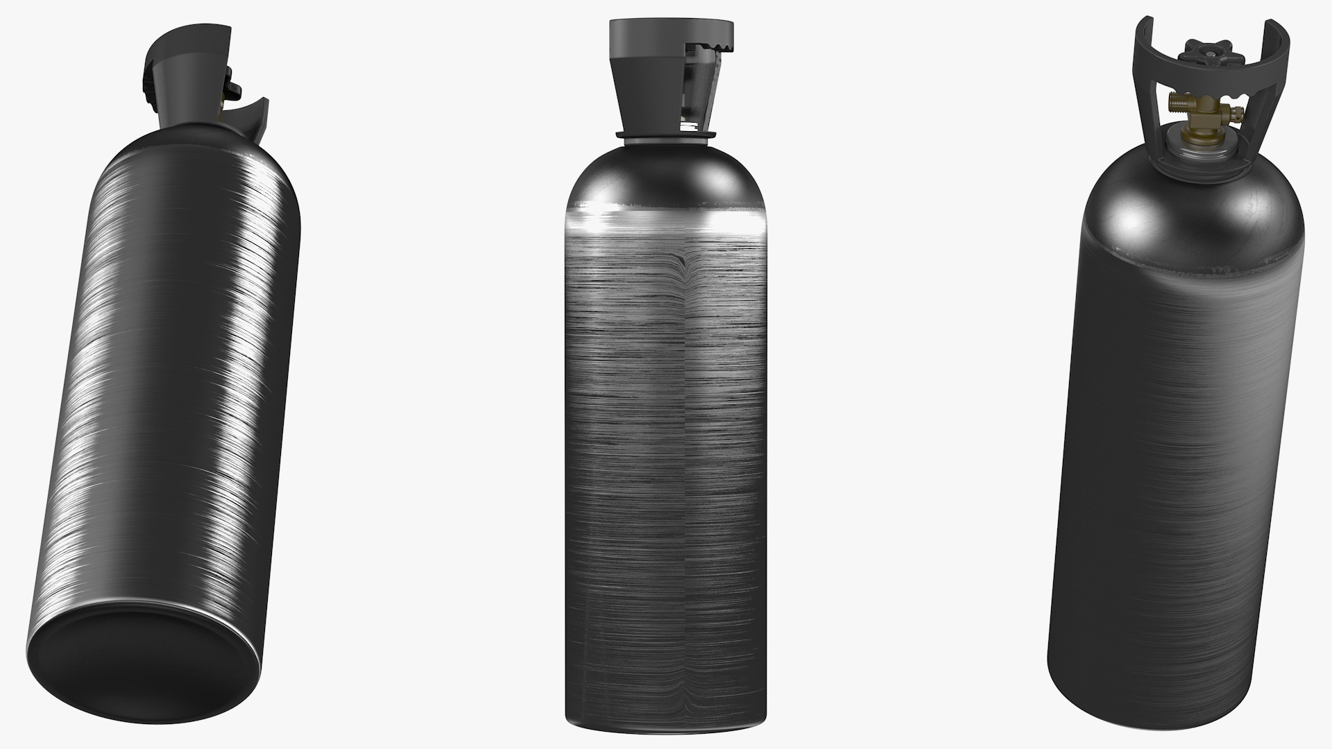 High Pressure Co2 Tank 3D