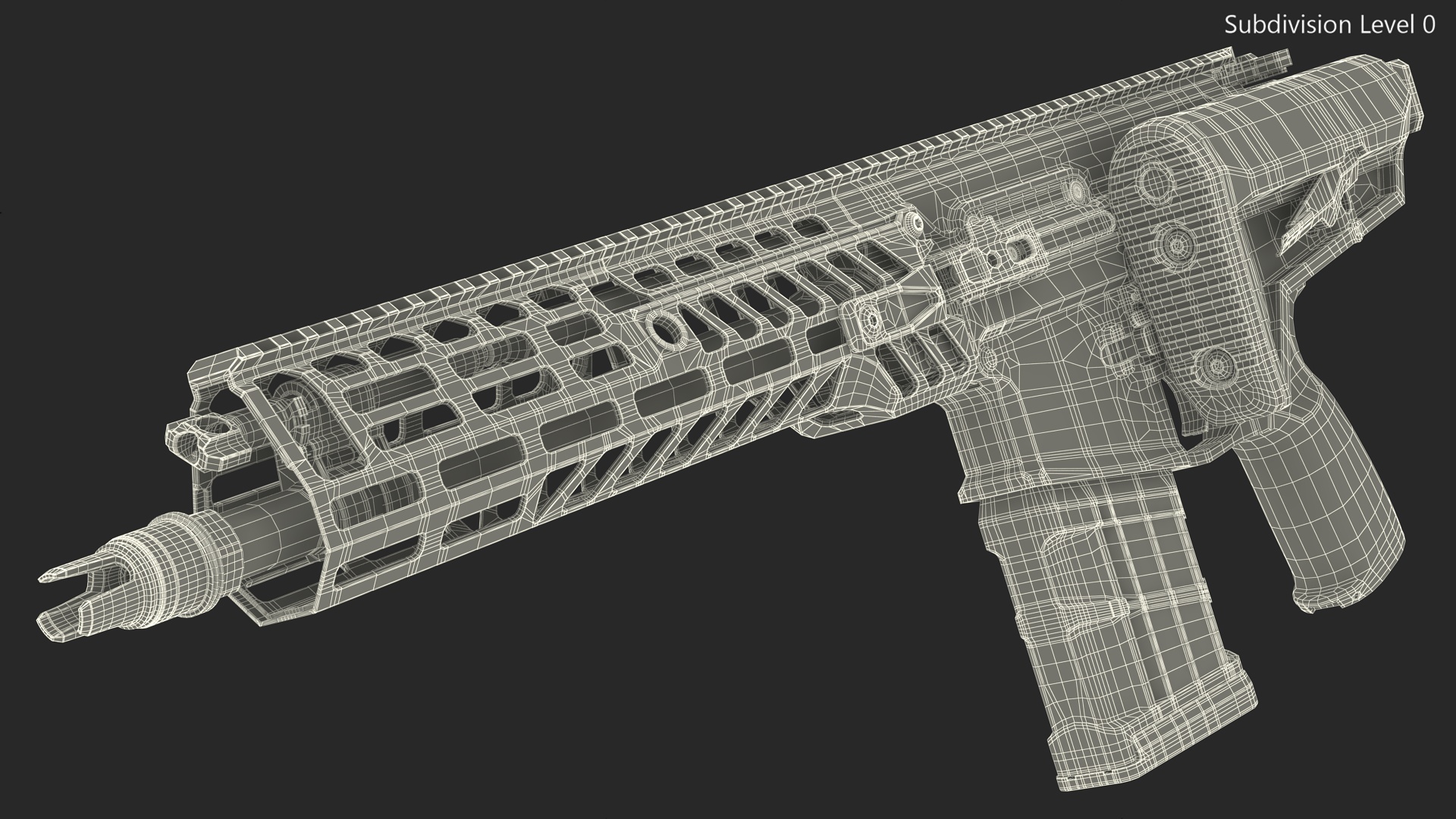 SIG Sauer XM7 Assault Rifle 3D