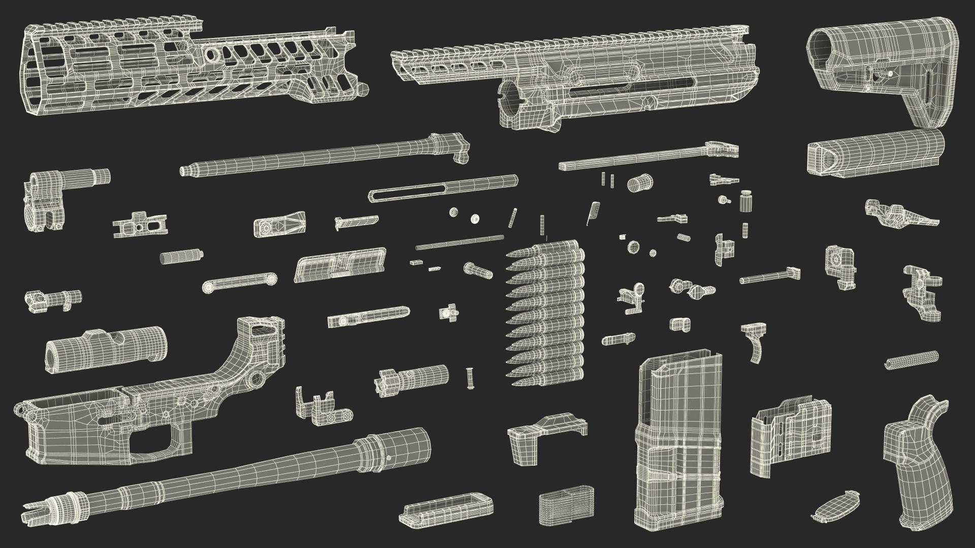 SIG Sauer XM7 Assault Rifle 3D