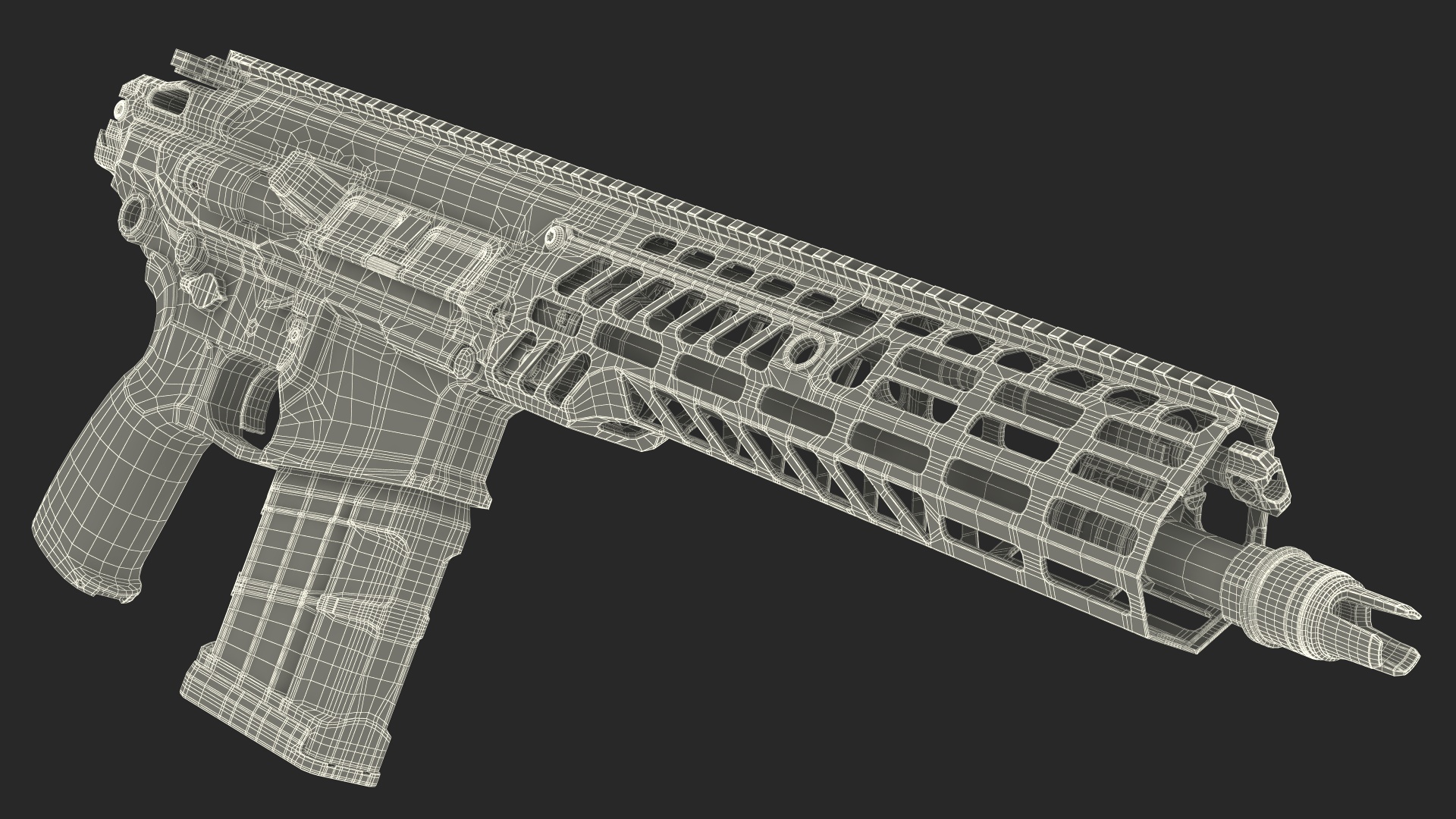 SIG Sauer XM7 Assault Rifle 3D