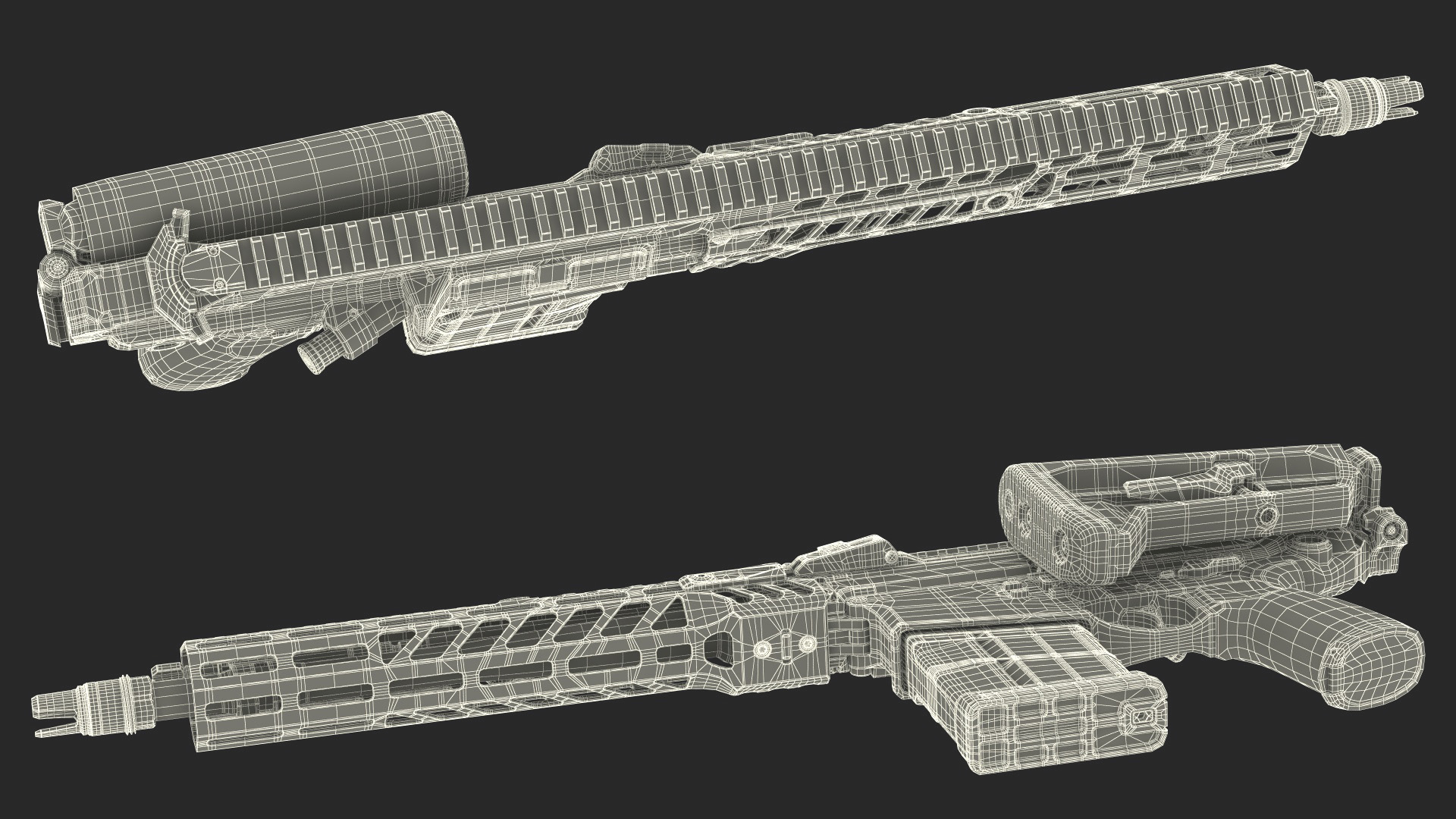 SIG Sauer XM7 Assault Rifle 3D
