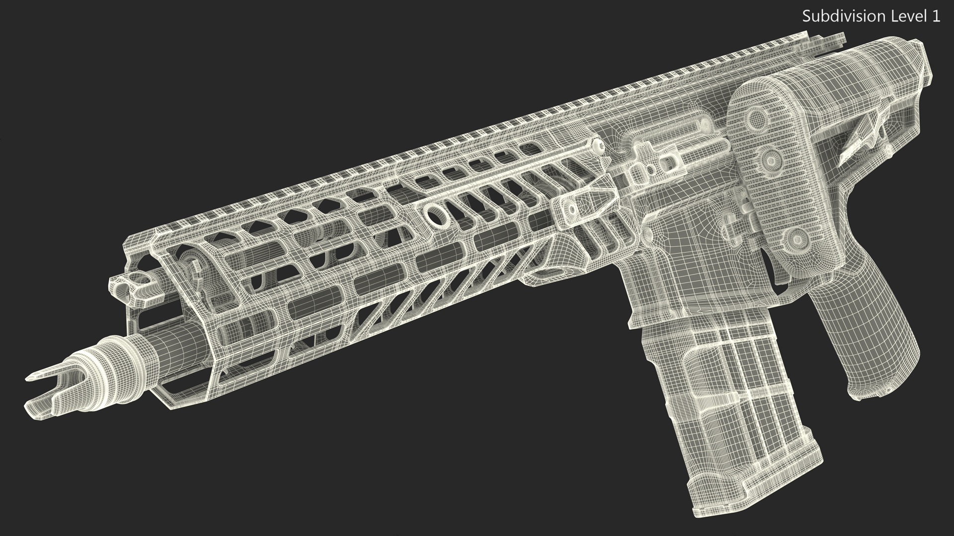 SIG Sauer XM7 Assault Rifle 3D
