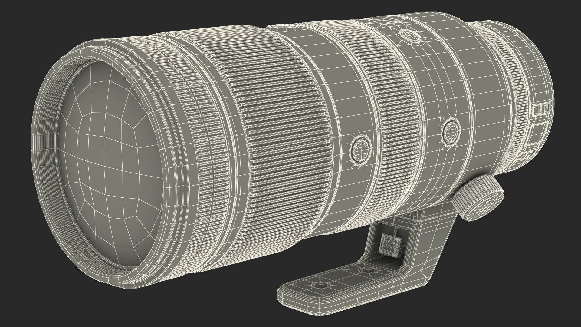 3D model NIKKOR Z 70 200mm f2.8 VR S Professional Zoom Lens