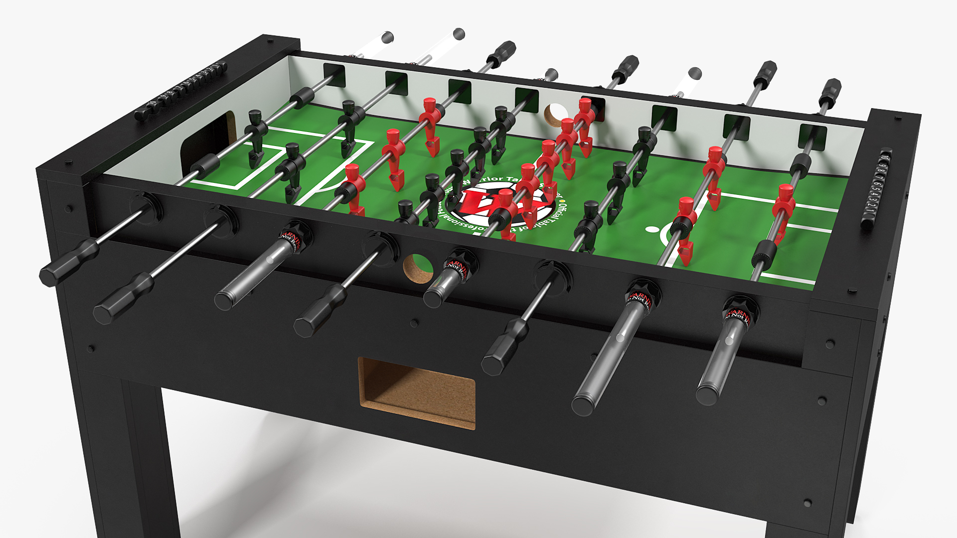 Warrior Table Soccer Pro Foosball Table 3D model