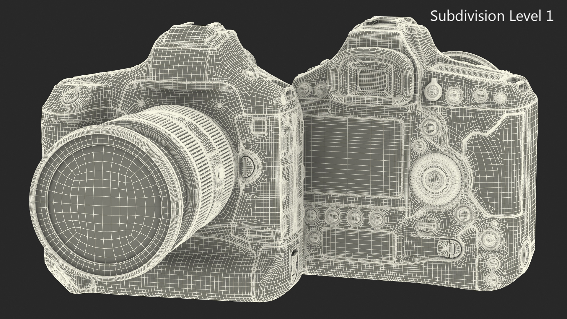 3D Digital Single Lens Reflex Camera with Zoom model