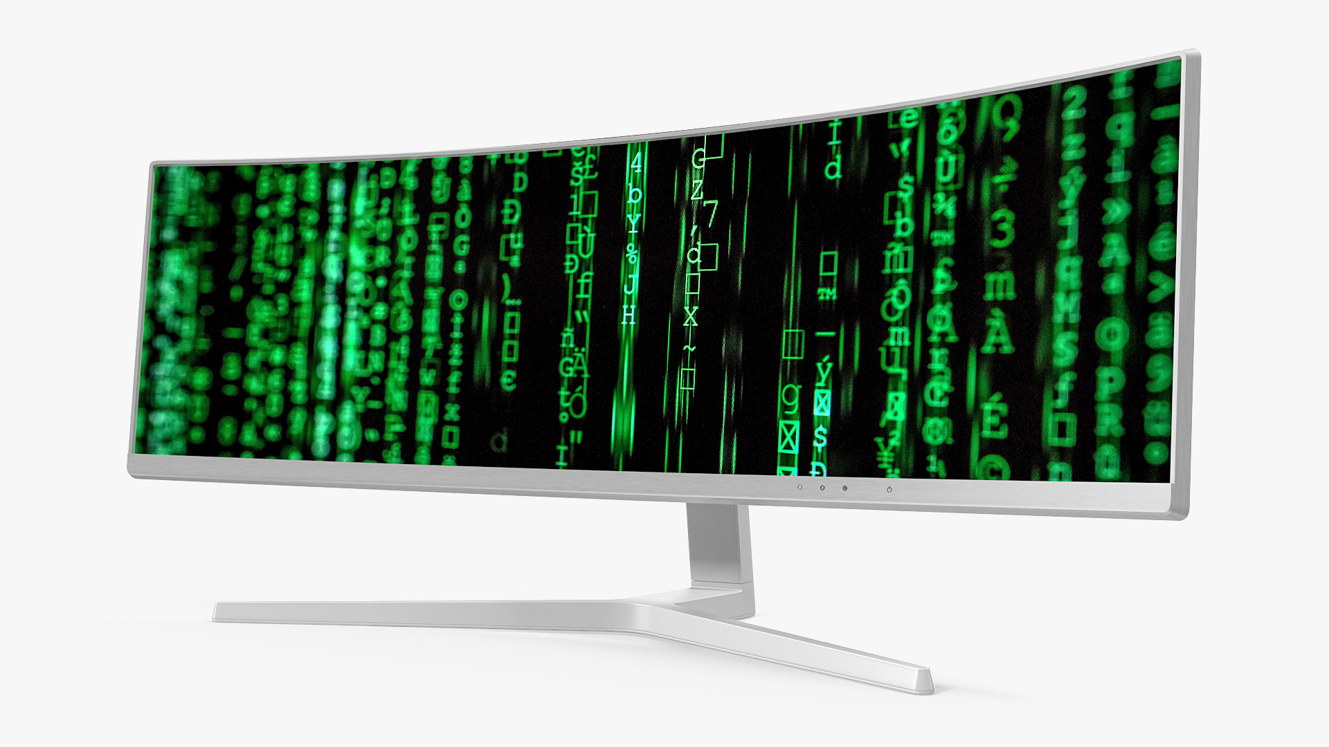 QLED Gaming Monitor 3D model