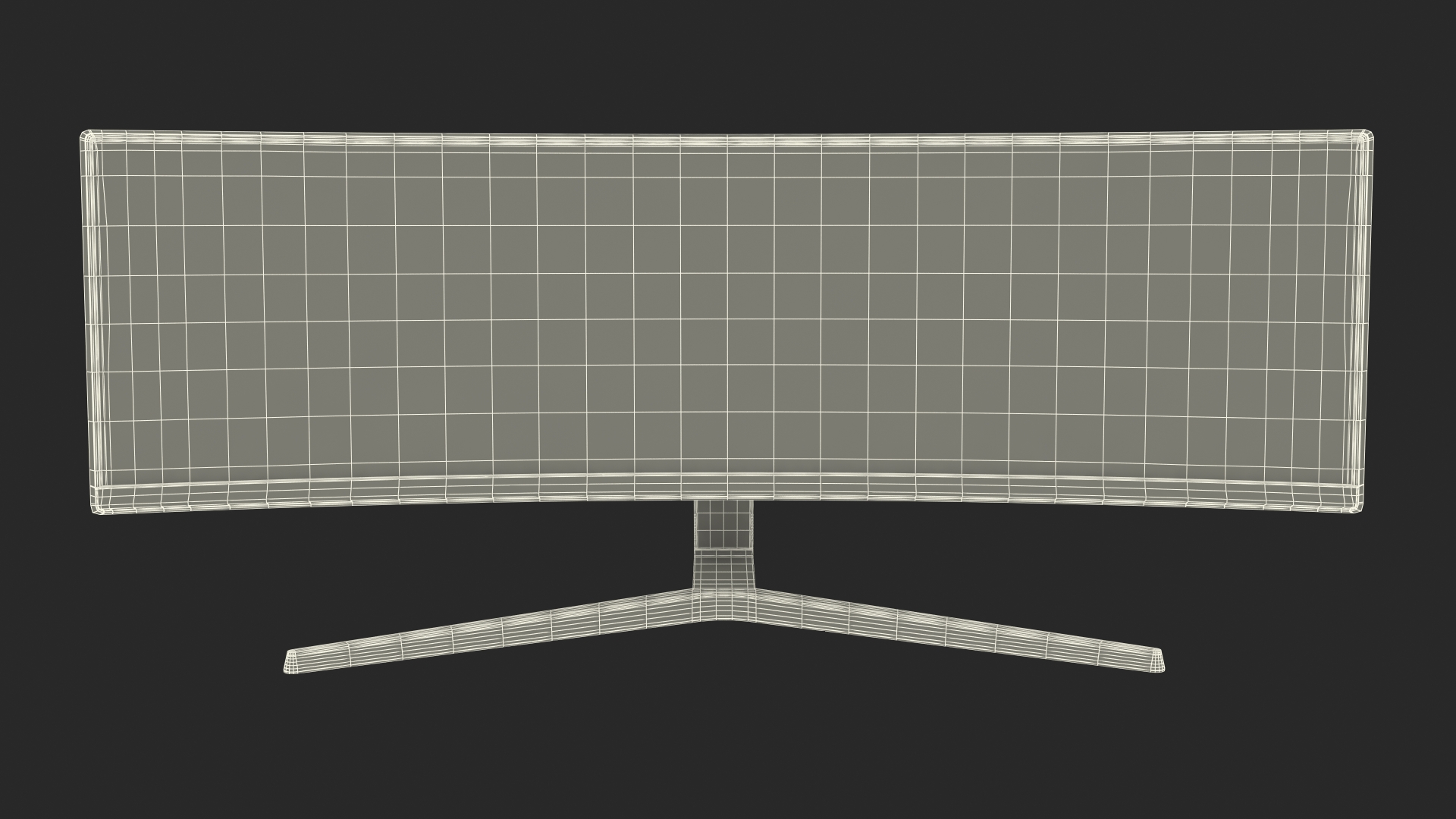 QLED Gaming Monitor 3D model
