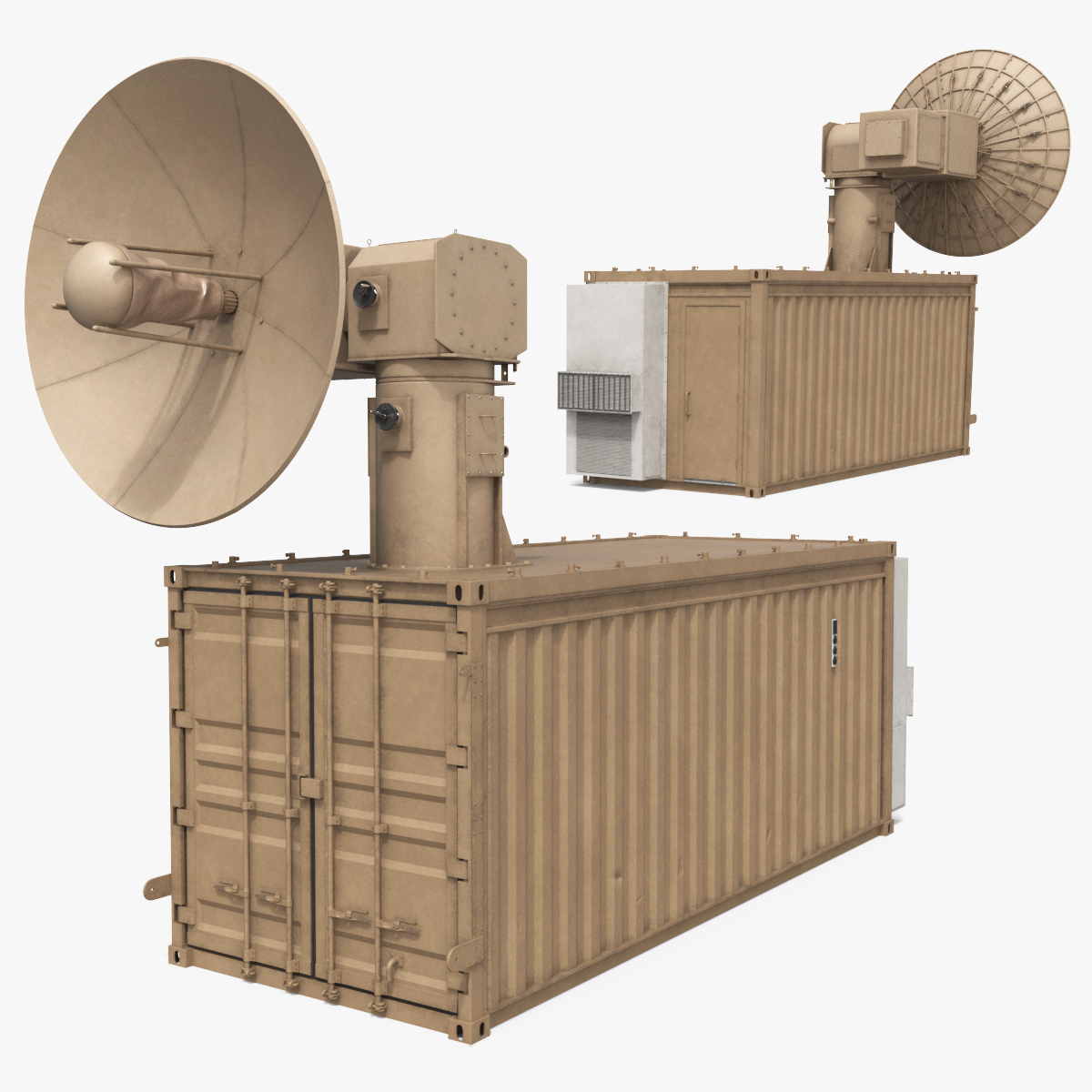 Tactical High power Operational Responder Desert 3D model preview