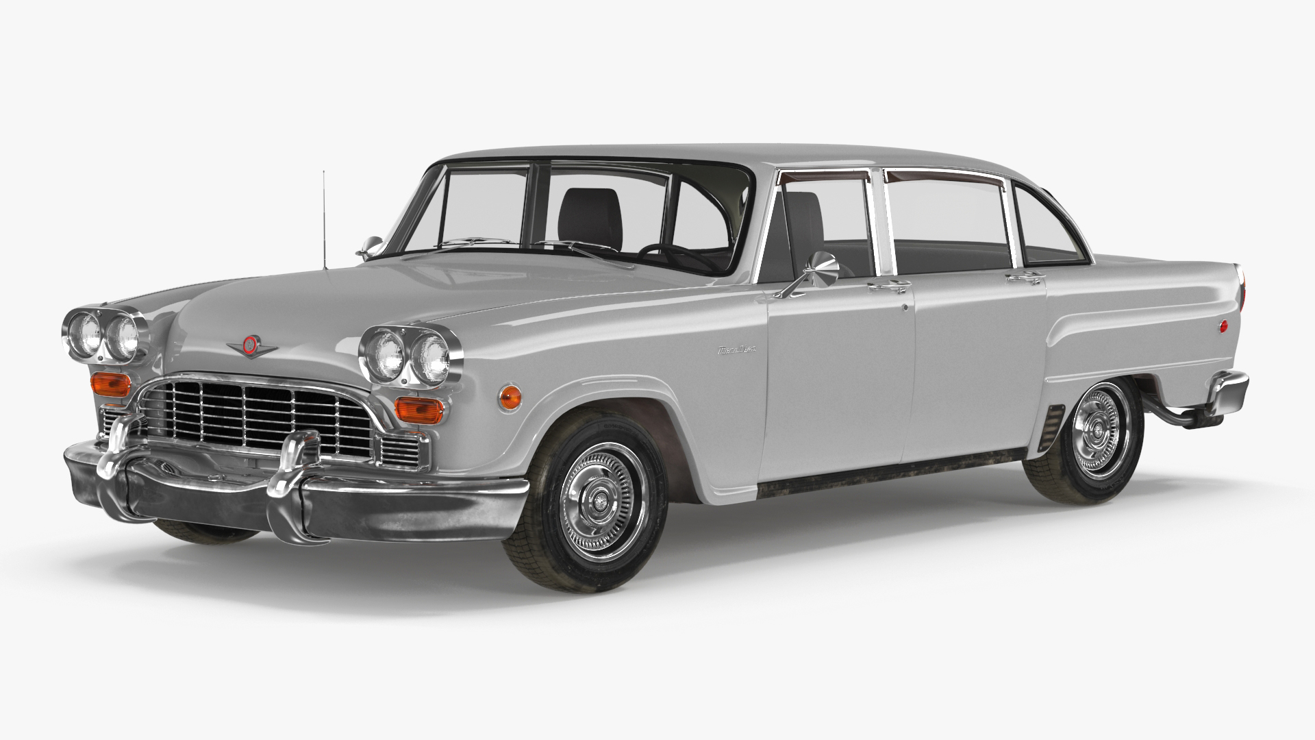 3D model Vintage Checker Marathon Simple Interior