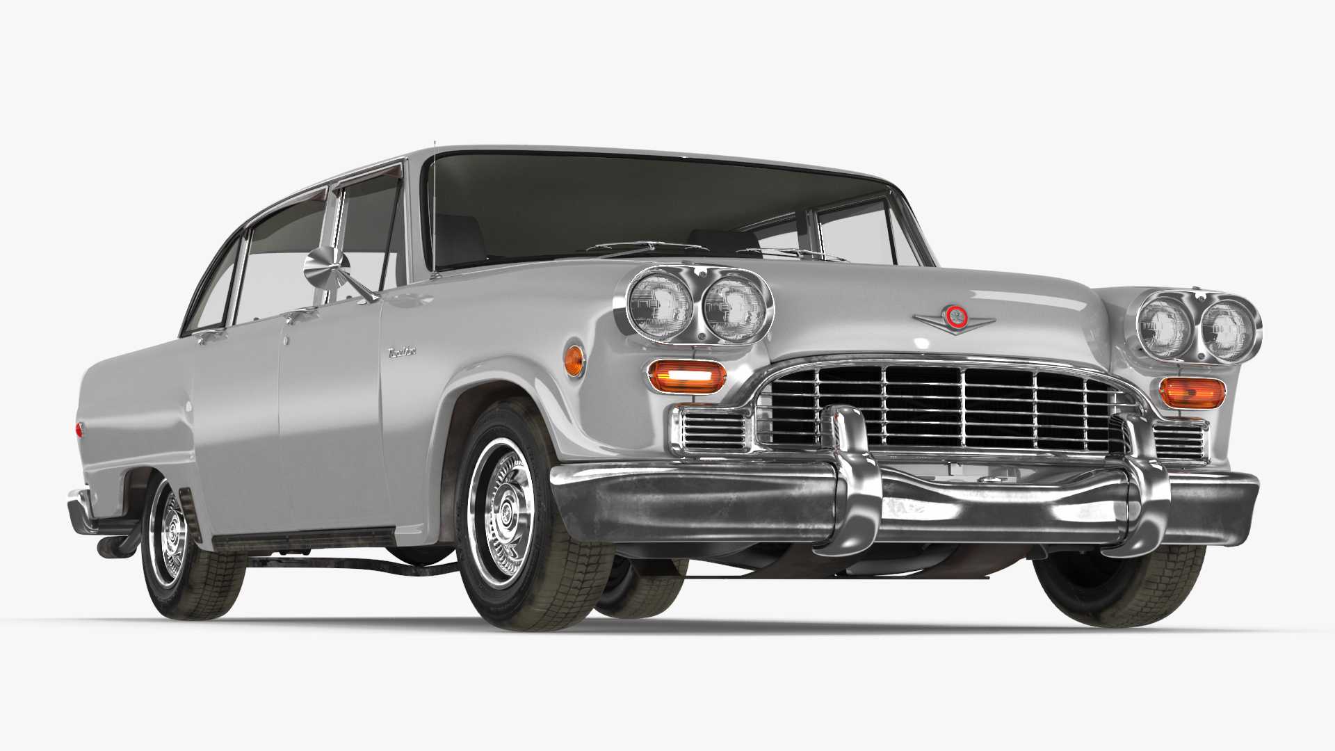 3D model Vintage Checker Marathon Simple Interior