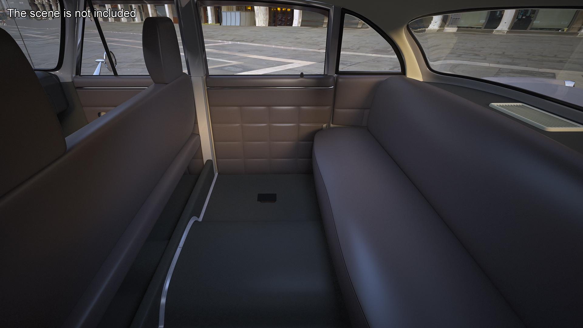 3D model Vintage Checker Marathon Simple Interior