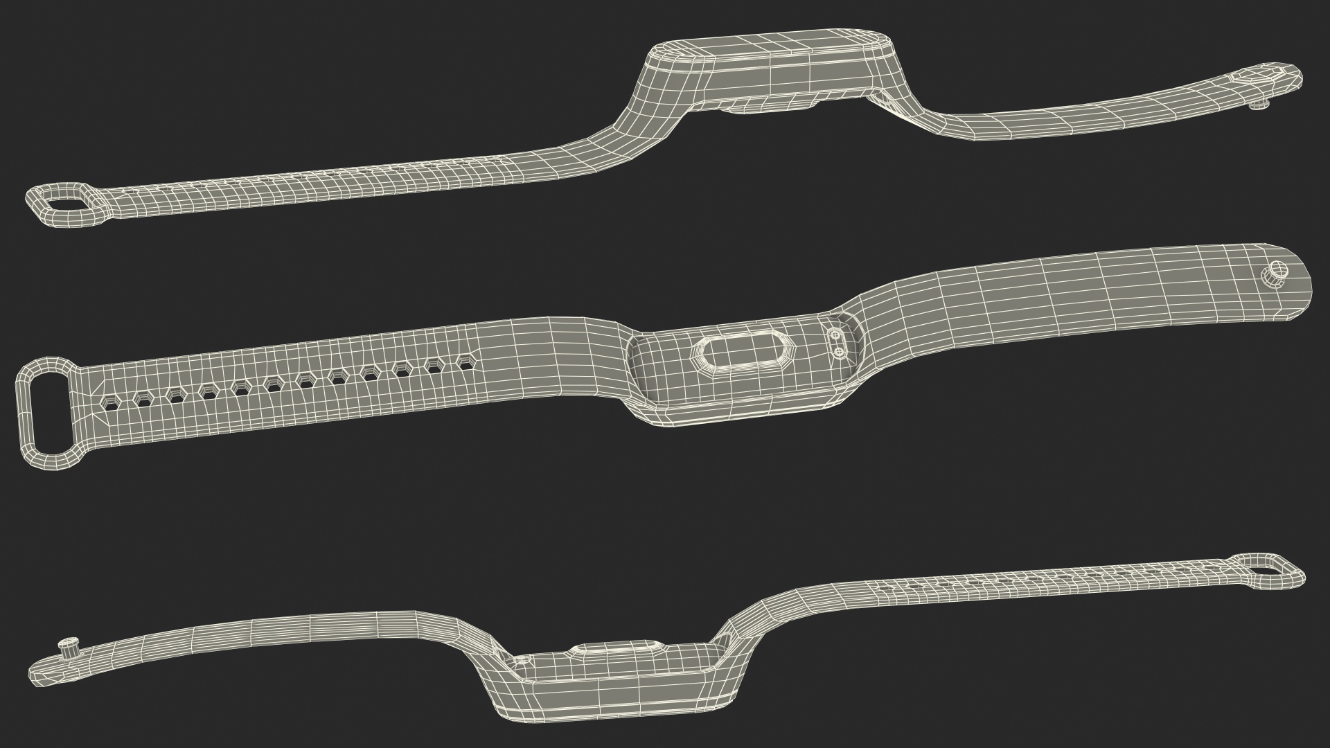 Xiaomi Mi Band 4 Unfastened 3D