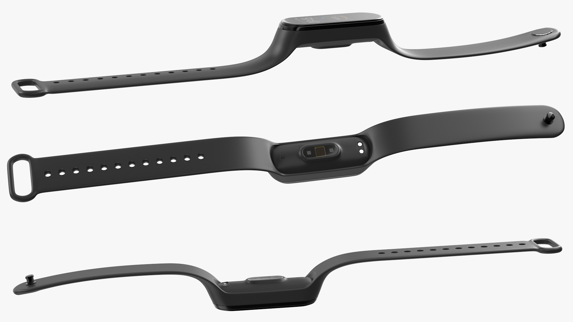 Xiaomi Mi Band 4 Unfastened 3D