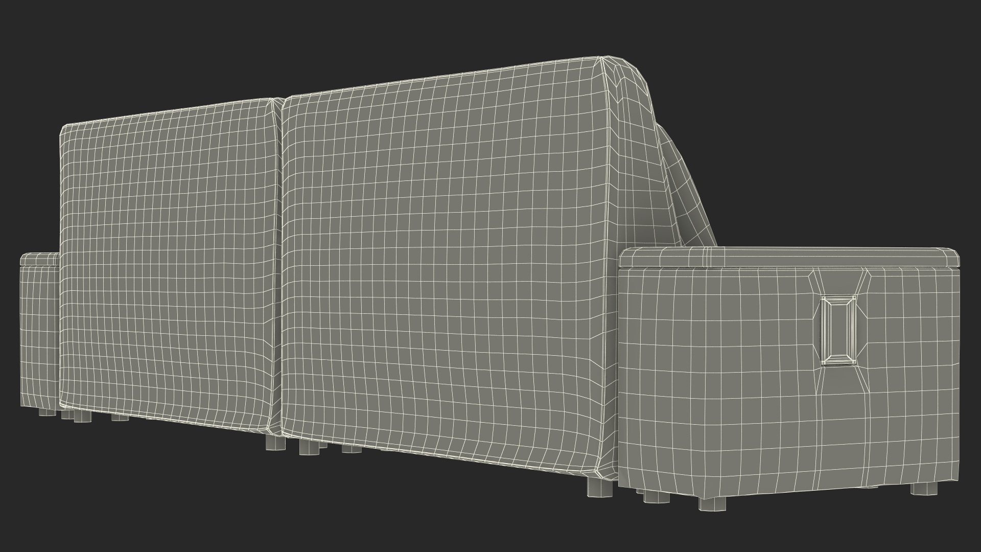 3D Modern Sofa