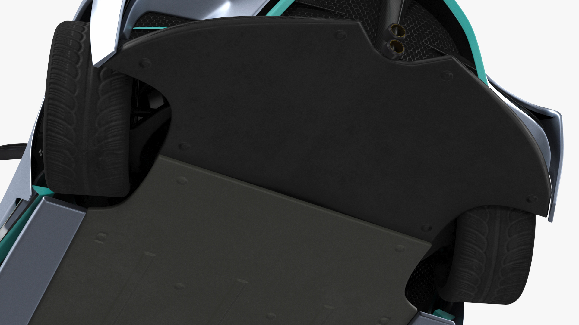 3D Hypercar Hyperion XP-1 Rigged for Maya model