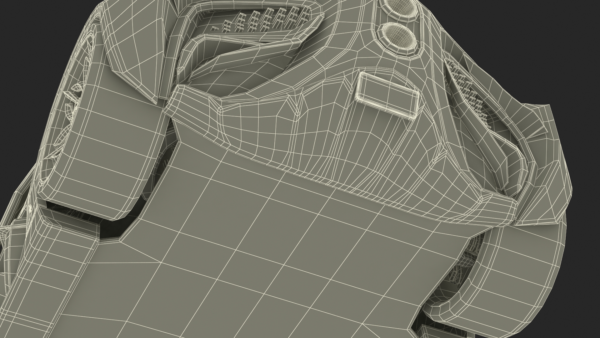 3D Hypercar Hyperion XP-1 Rigged for Maya model