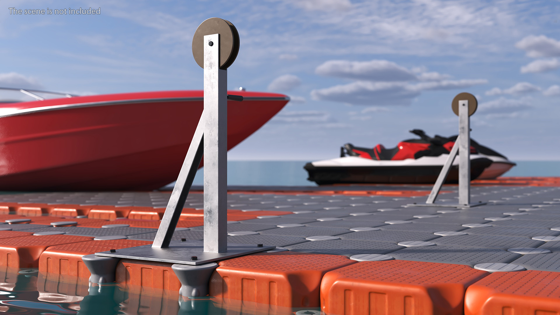 Hand Anchor Winch 3D