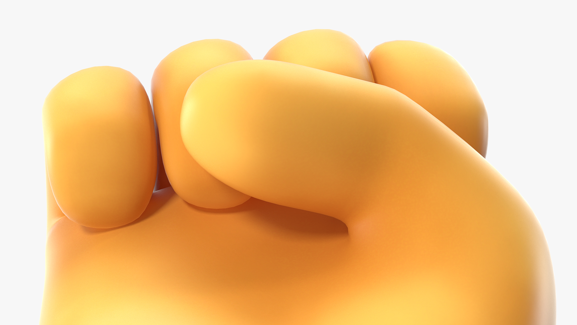 Raised Fist Emoji 3D
