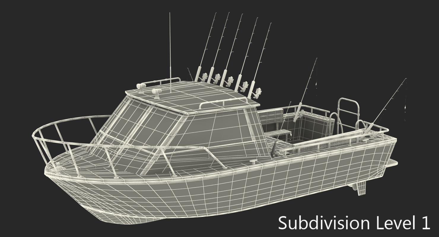 Fishing Boat 3D