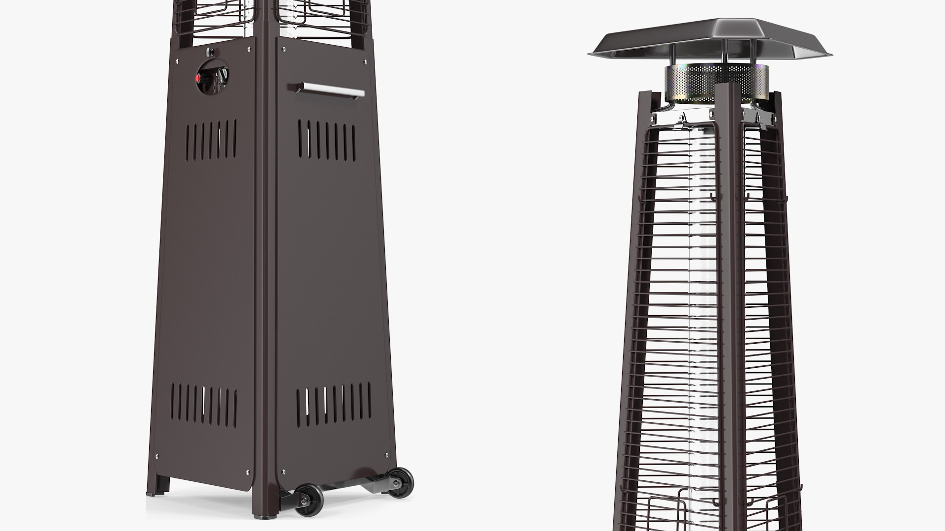 Pyramid Carillon Patio Heater 3D model
