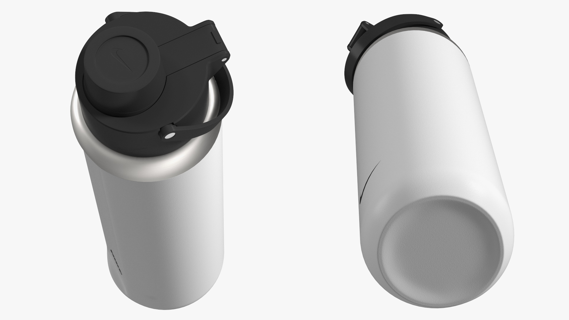 3D Bottle Water Nike Recharge White Close model