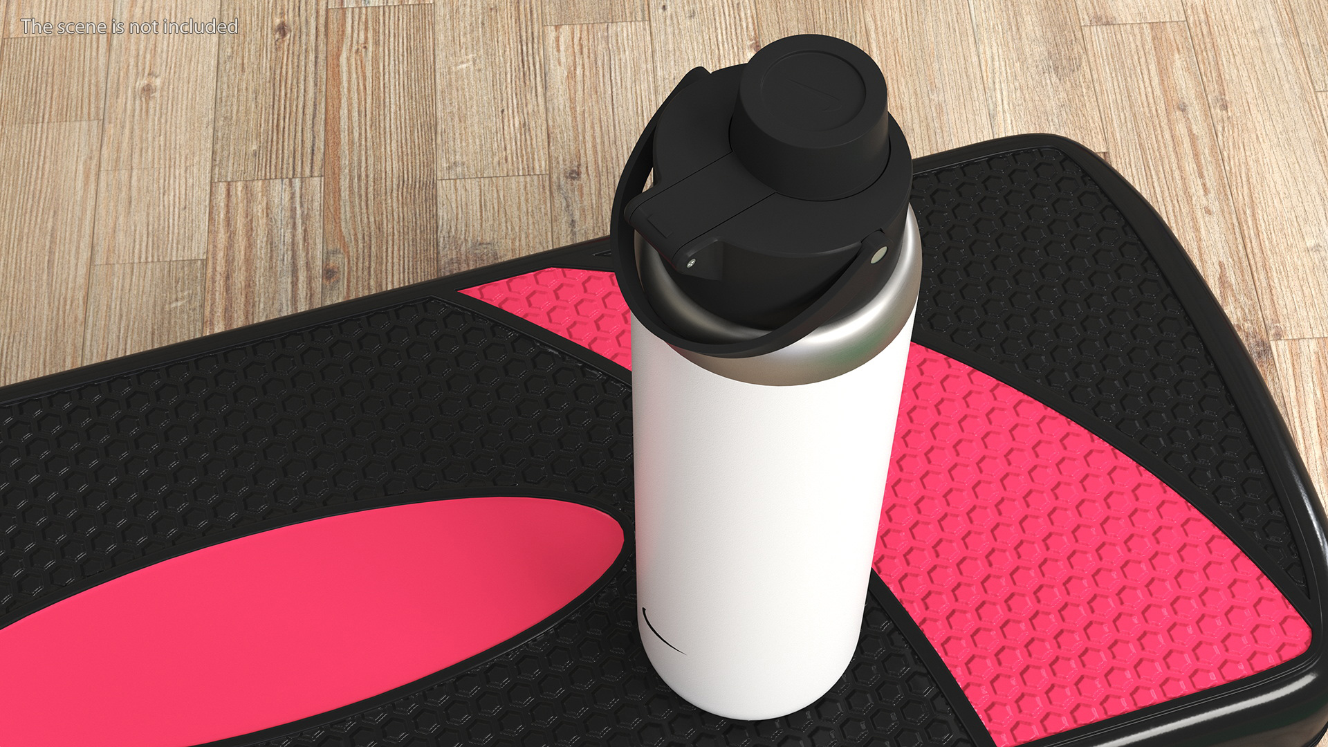 3D Bottle Water Nike Recharge White Close model