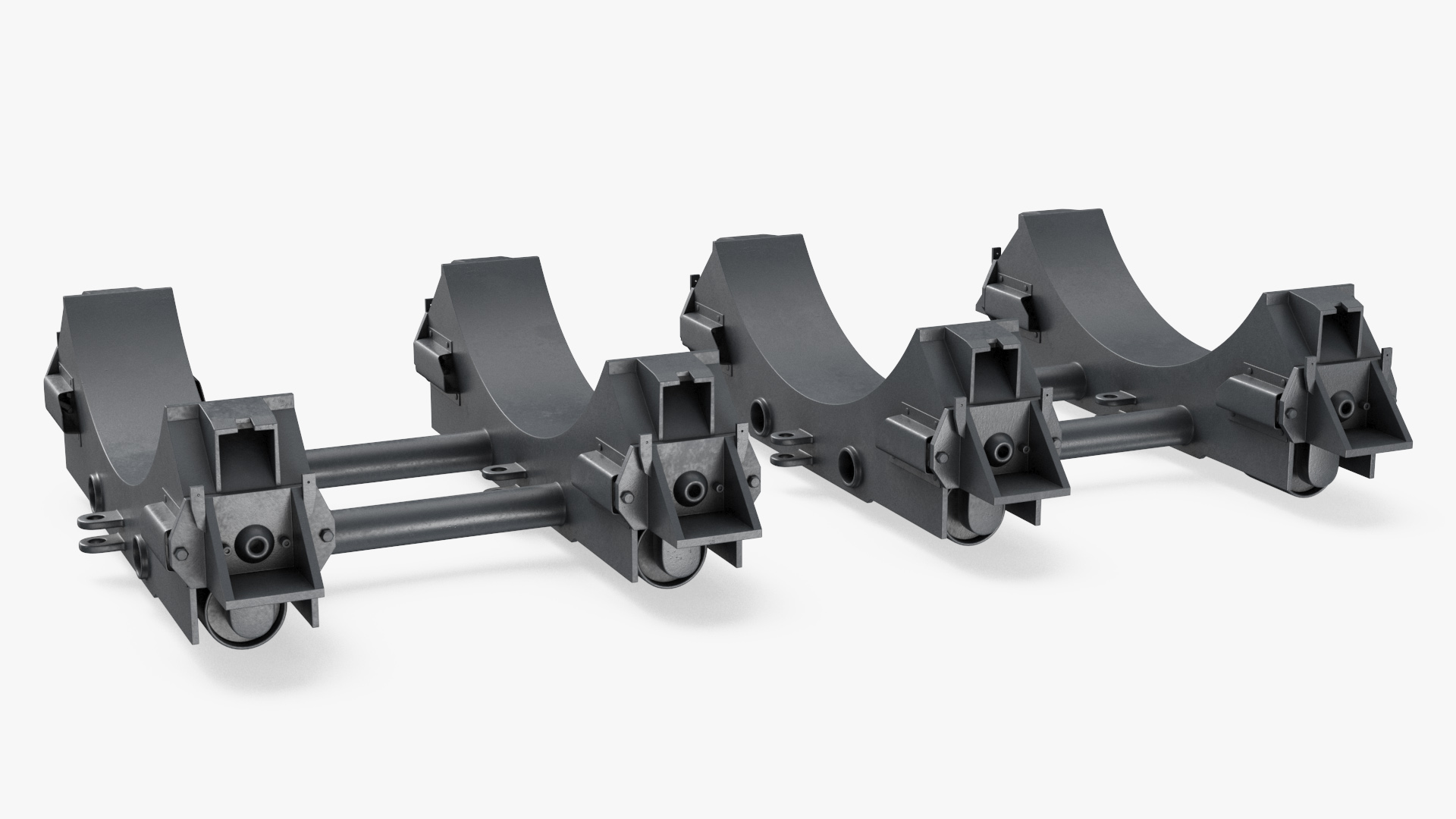 3D model Shipping Trolley for Bomb